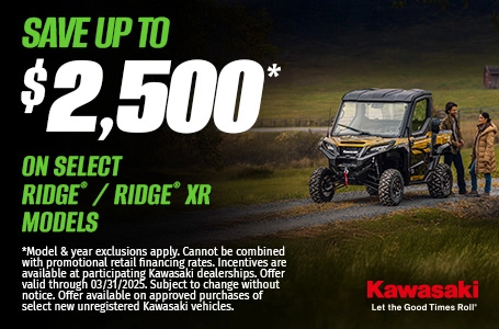 Read more about the article SAVE UP TO $2,500* ON SELECT RIDGE MODELS