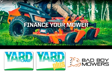 You are currently viewing FINANCE YOUR MOWER – YARD CARD