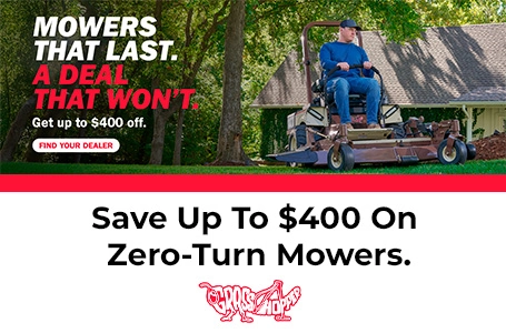 You are currently viewing Save Up To $400 On Zero-Turn Mowers. – Commercial Lawn Mowers
