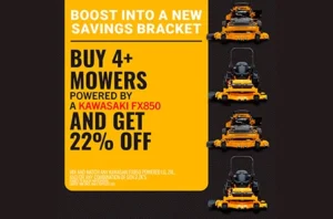 Read more about the article Buy Kawasaki FX850-powered LG, ZXL – Commercial Lawn Mowers