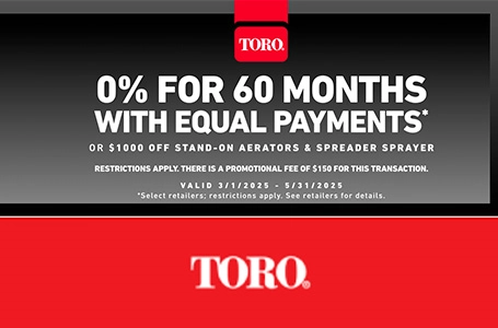 Read more about the article 0% for 60 Months – Residential Lawn Mowers