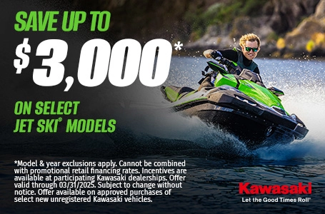 You are currently viewing SAVE UP TO $3,000* ON SELECT JET SKI MODELS