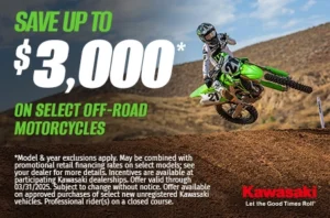 Read more about the article SAVE UP TO $3,000* ON SELECT OFF-ROAD MODELS