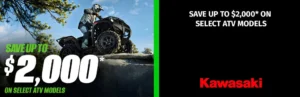Read more about the article SAVE UP TO $2,000 ON SELECT ATV MODELS – ATV
