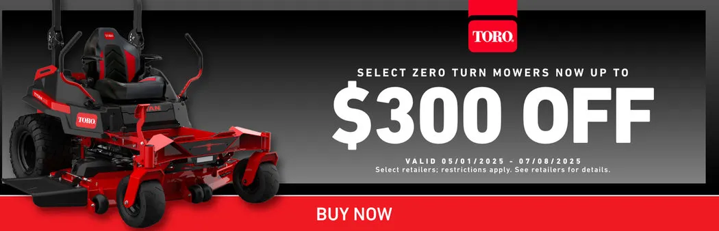 Read more about the article ZERO TURN MOWERS $300 OFF – Commercial Lawn Mowers