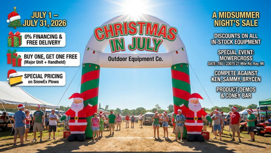 Christmas in July at Outdoor Equipment Co.
