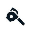 Backpack blower service icon