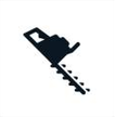 Chainsaw and hedge trimmer service icon