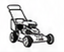 Residential walk-behind mower illustration