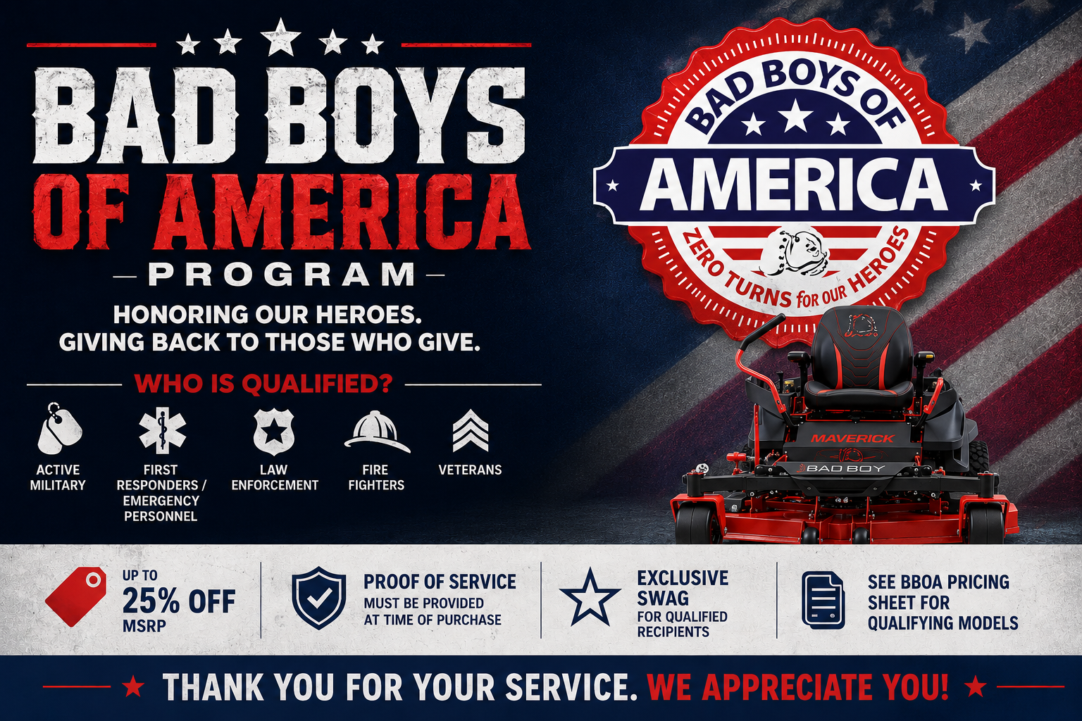 Bad Boys of America Program