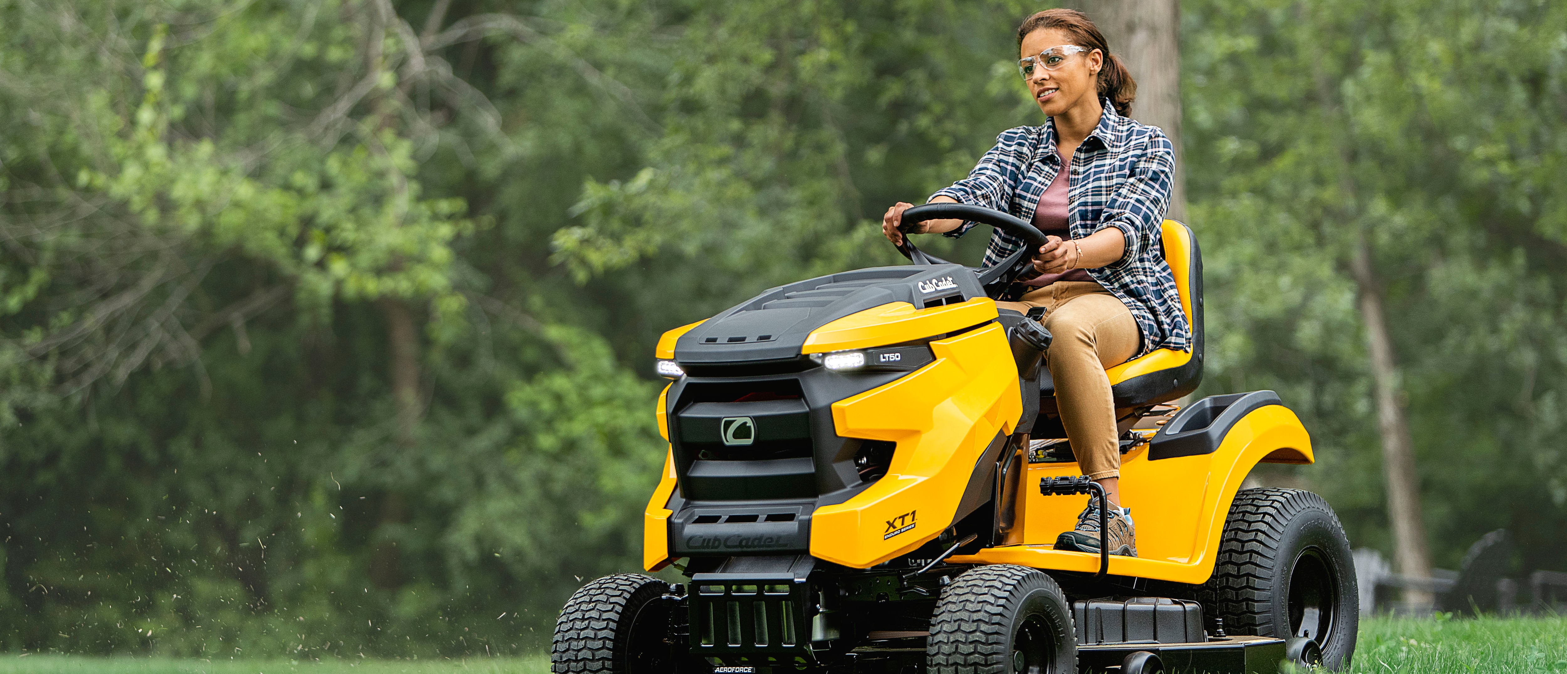 Cub Cadet riding mower in service-ready condition