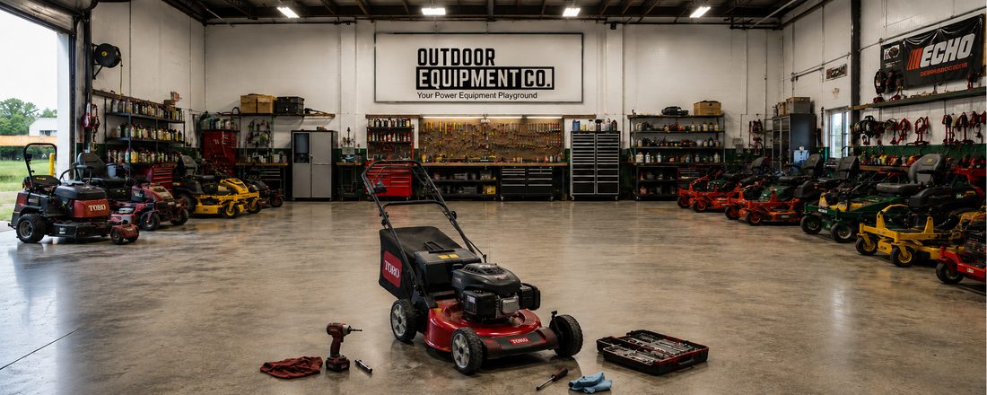 Outdoor Equipment Co. showroom