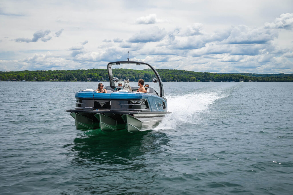 Grand Tahoe luxury pontoon