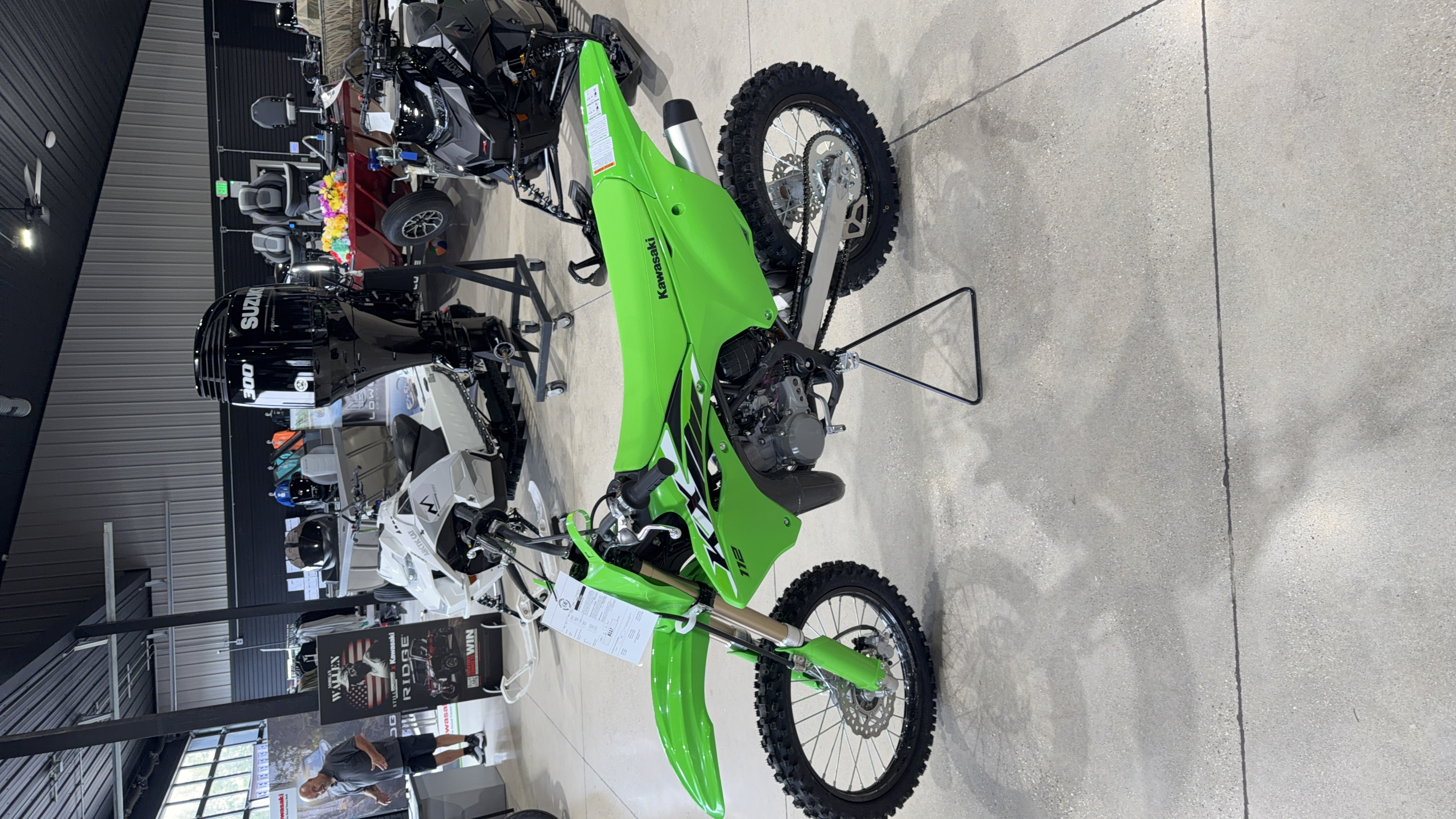 2025 Kawasaki KX 112 Lime Green DIRT BIKE