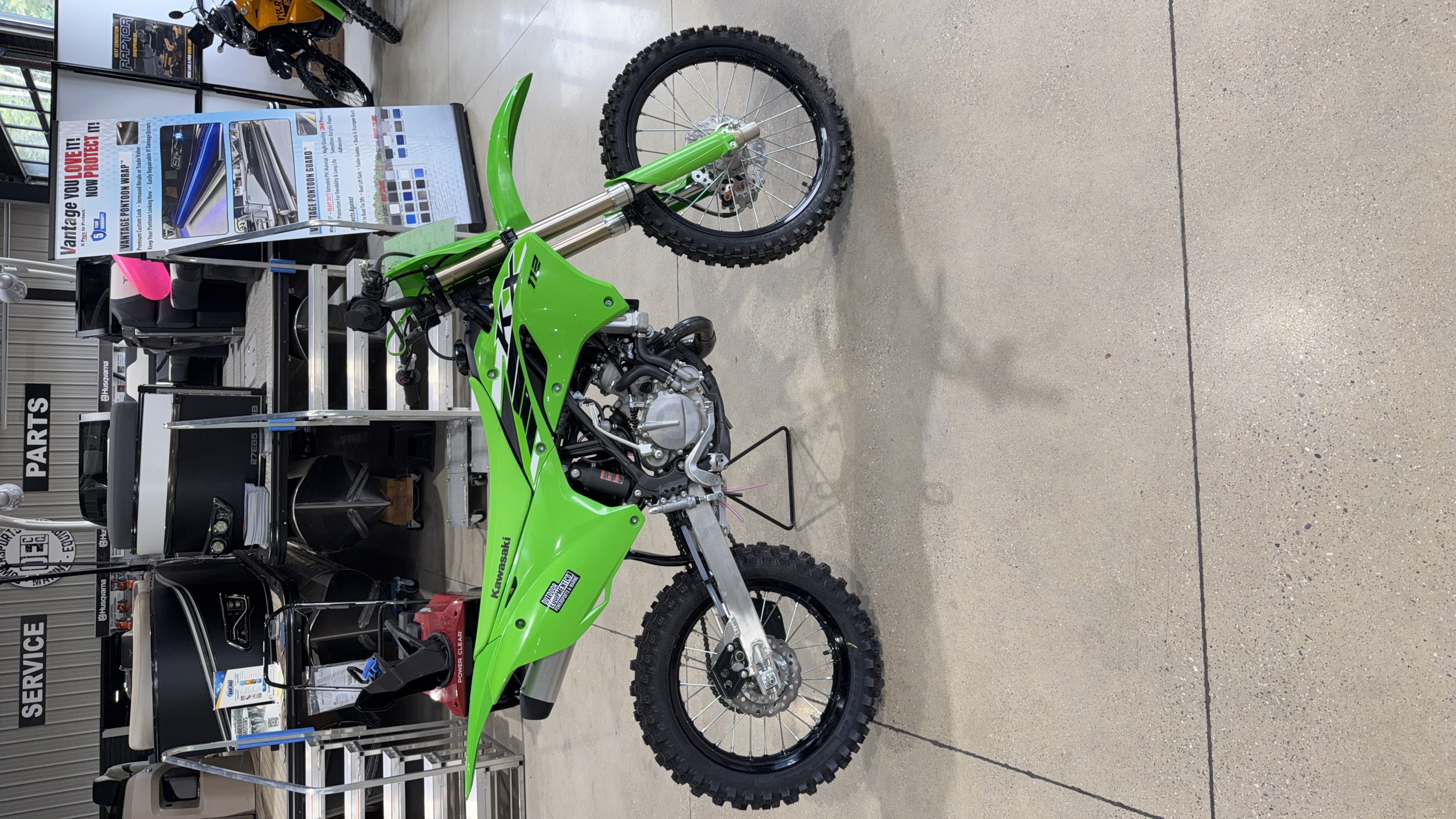 2025 Kawasaki KX 112 Lime Green DIRT BIKE