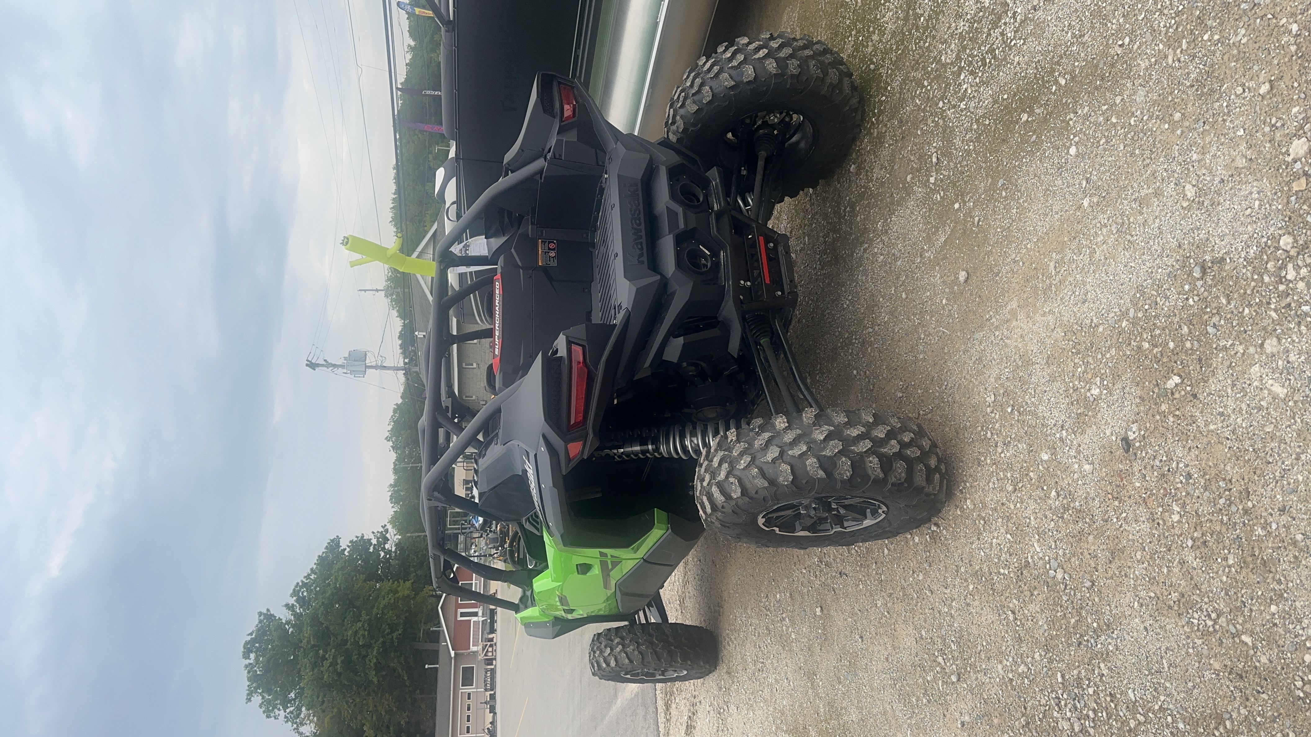 2026 Kawasaki TERYX 4 H2 LIME GREEN UTV