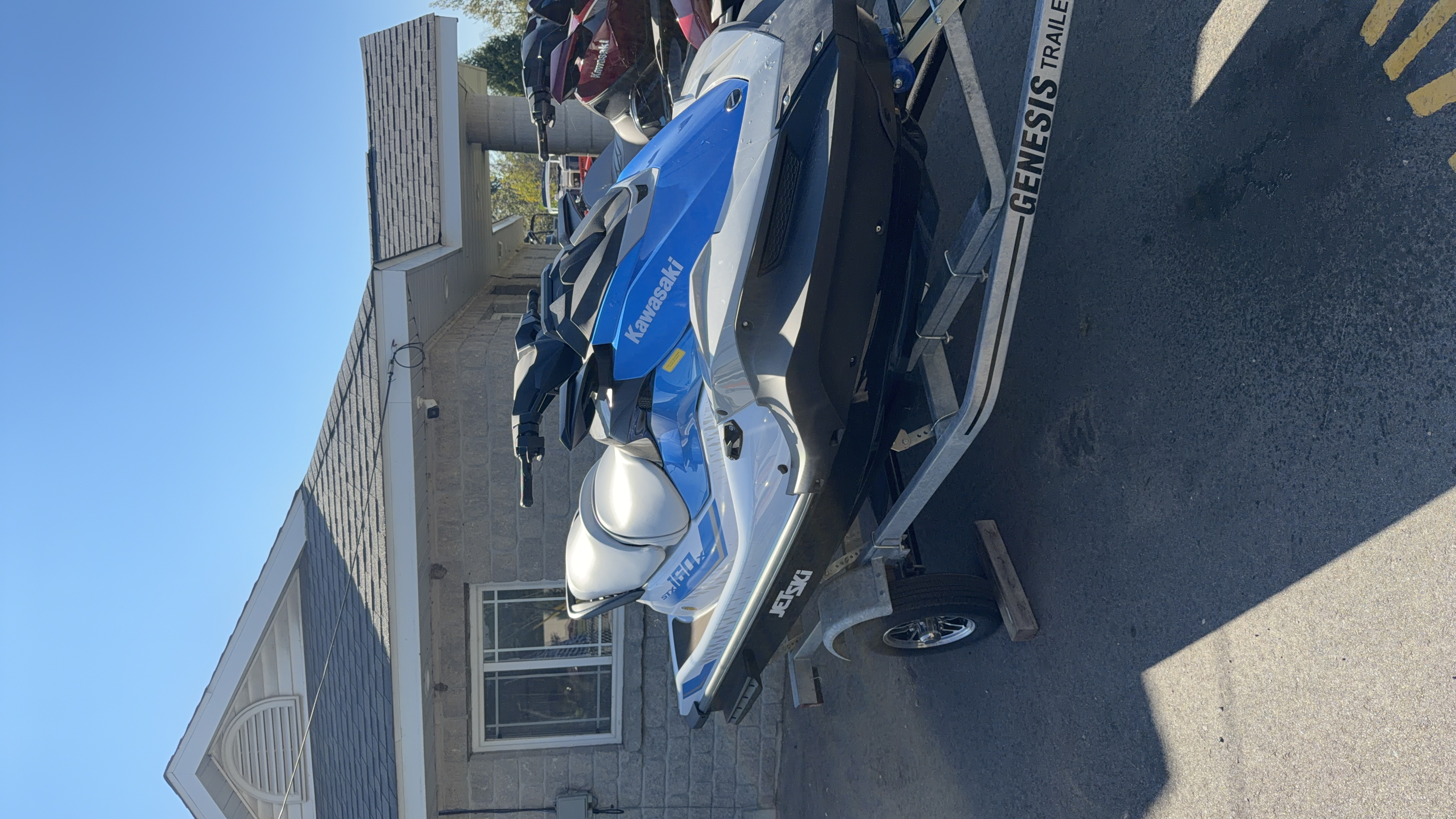 2026 Kawasaki Jet Ski STX 160X Metallic Surf Blue/Crystal White PWC