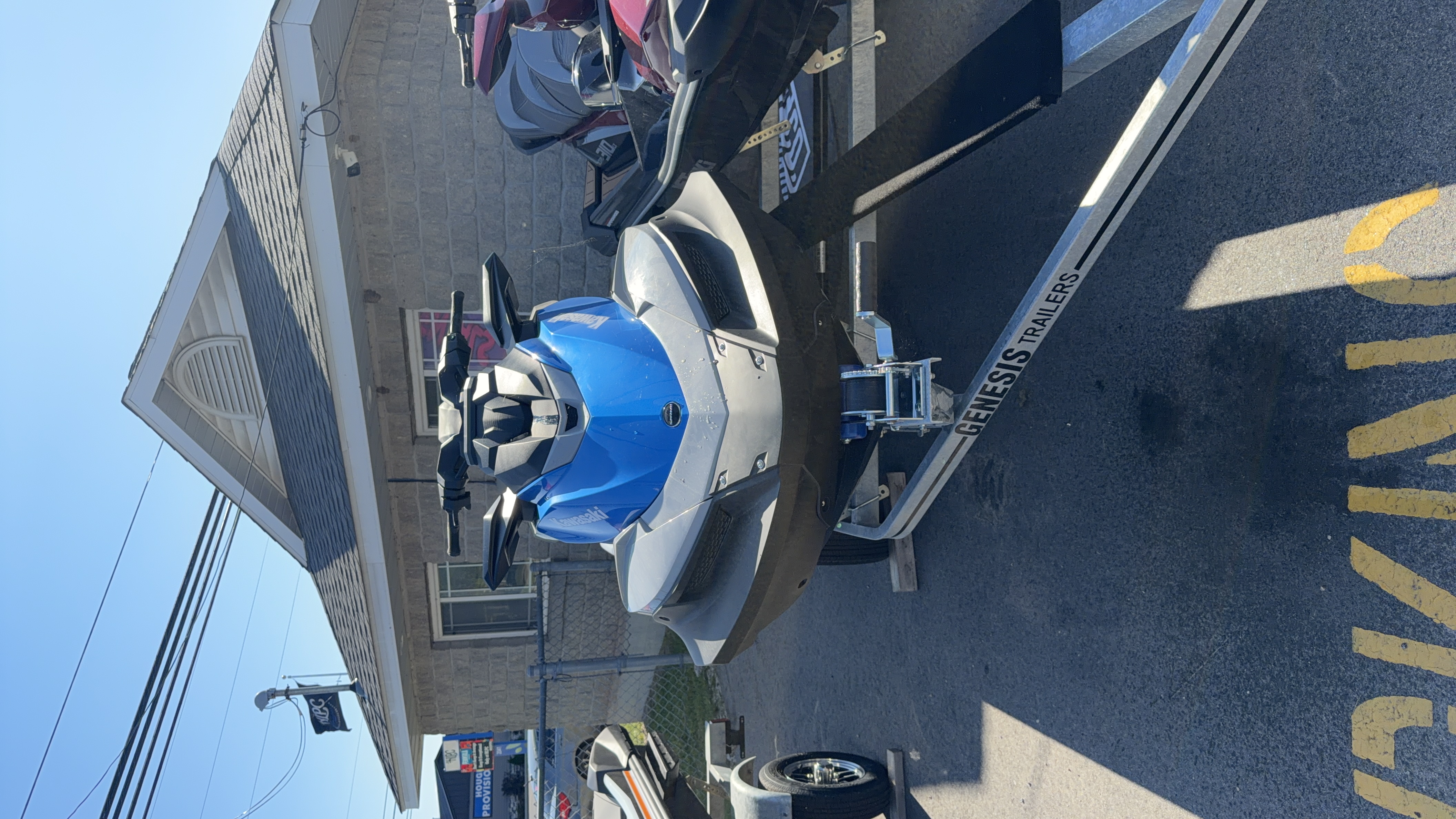 2026 Kawasaki Jet Ski STX 160X Metallic Surf Blue/Crystal White PWC