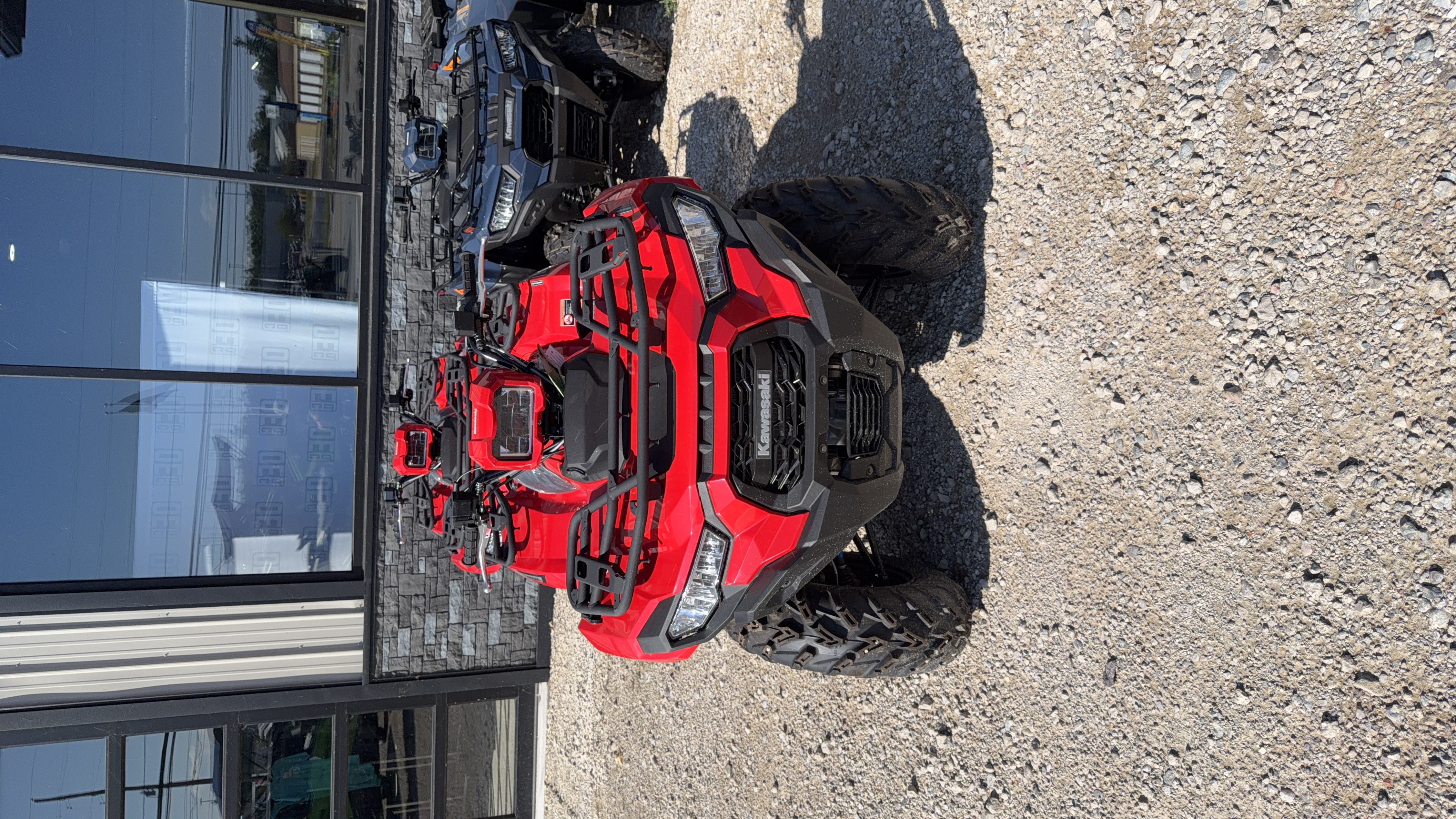 2026 Kawasaki Brute Force 450 4x4 Firecracker Red ATV
