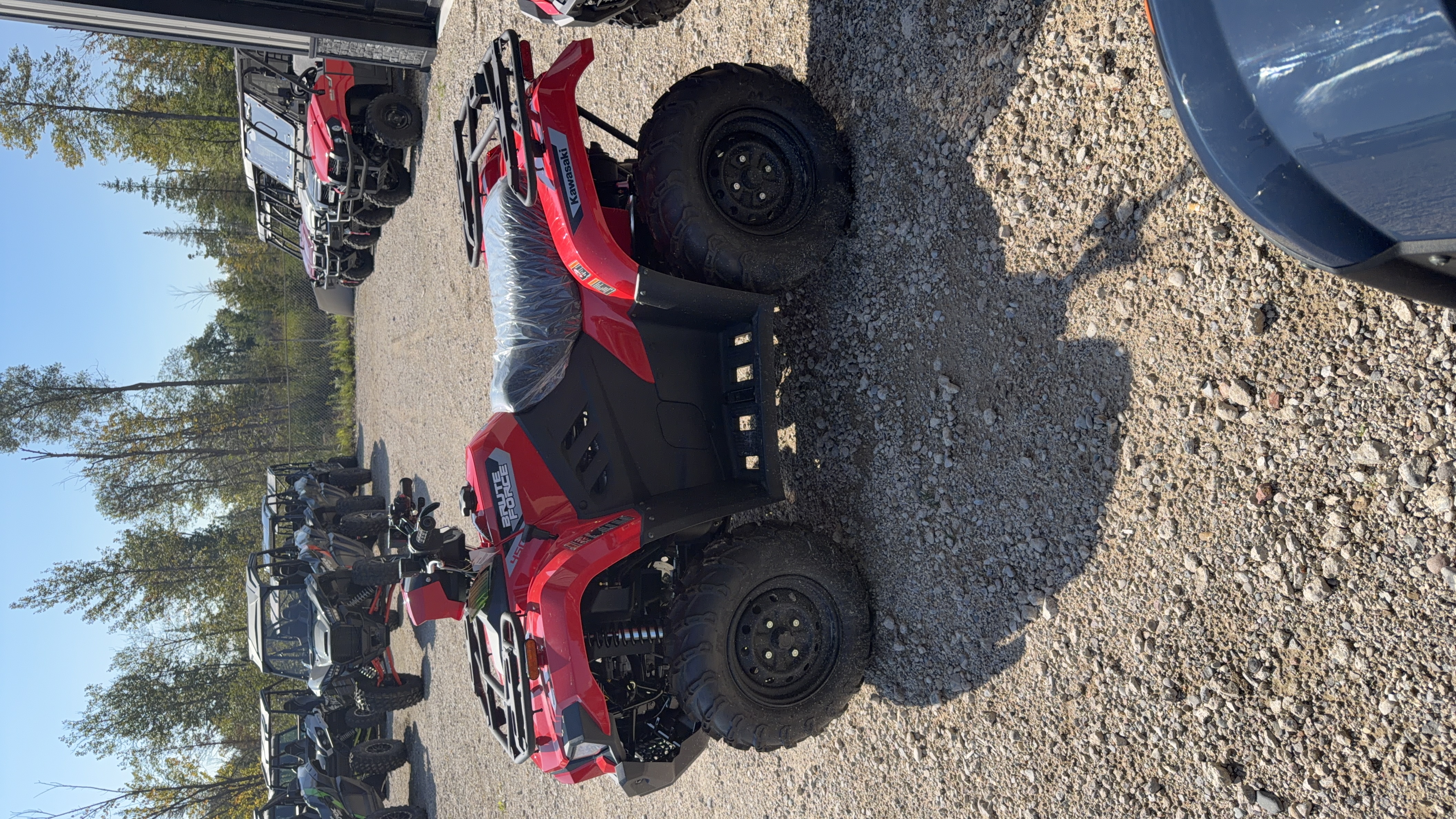 2026 Kawasaki Brute Force 450 4x4 Firecracker Red ATV