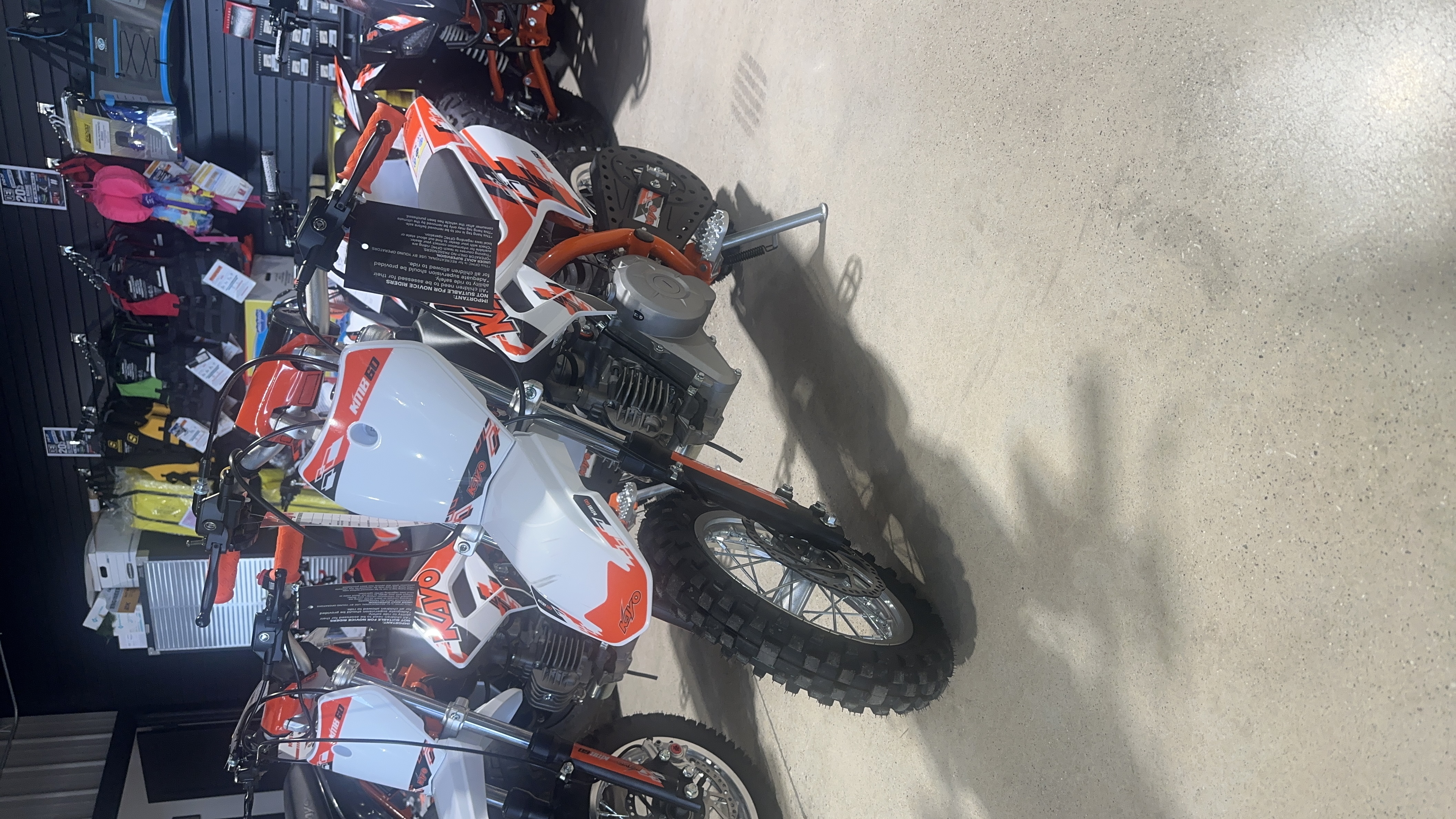 2025 Kayo KMB60 White Pit Bike DIRT BIKE