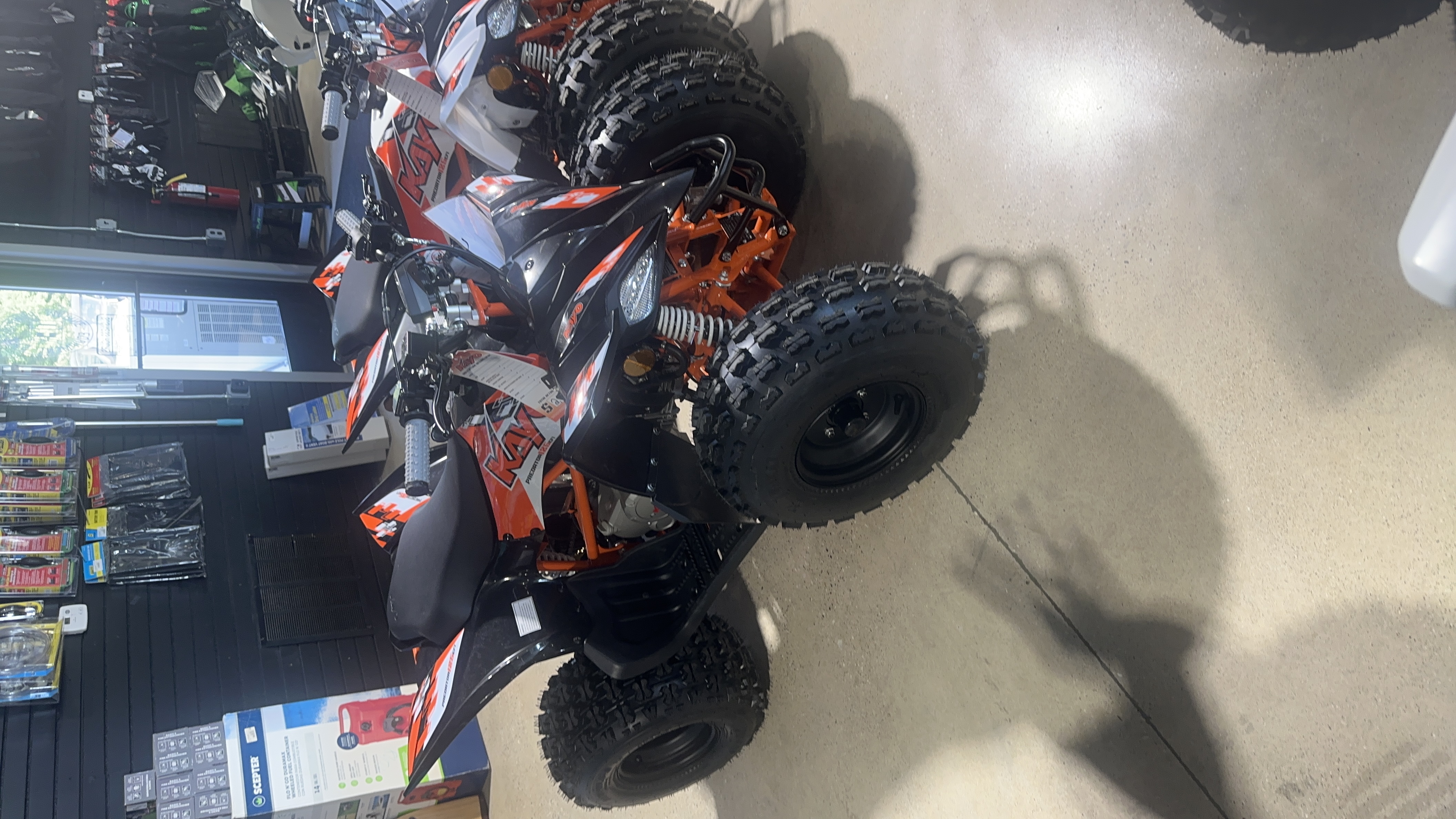 2026 Kayo Predator 125 EFI Black (10yrs+) ATV