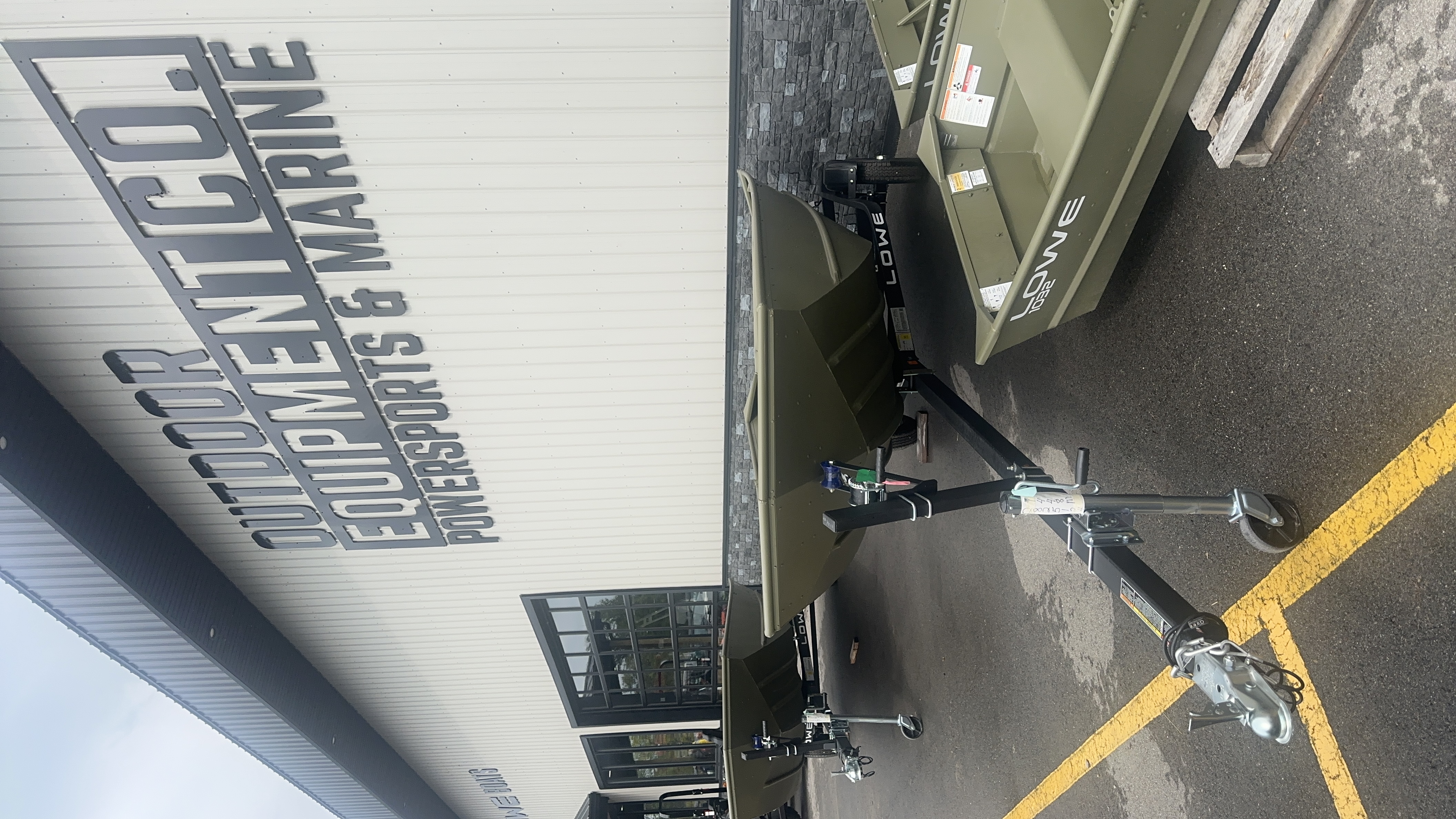 2026 Lowe 1448M 14' Big Jon & Trailer V HULL BOAT