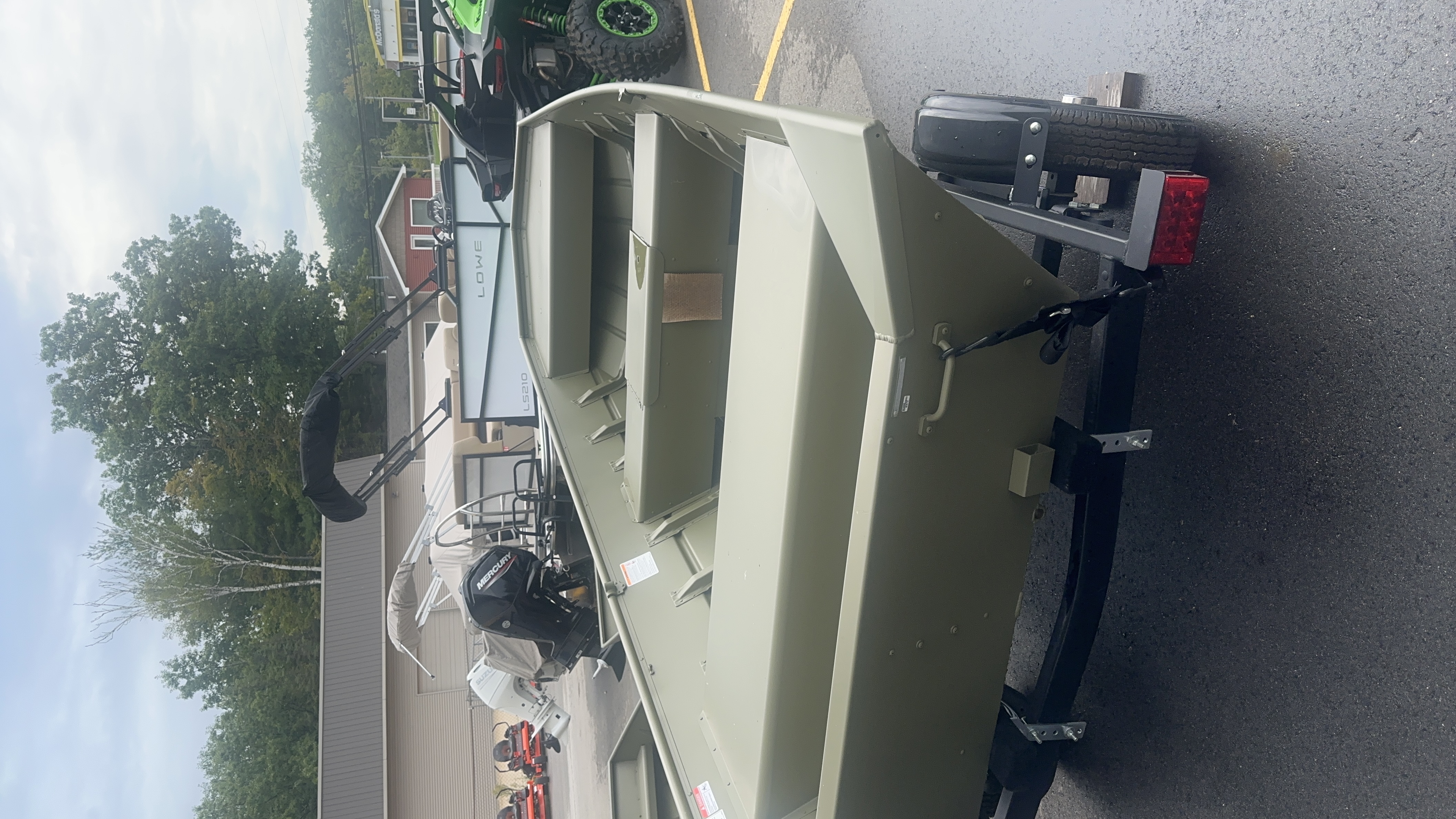 2026 Lowe 1448M 14' Big Jon & Trailer V HULL BOAT