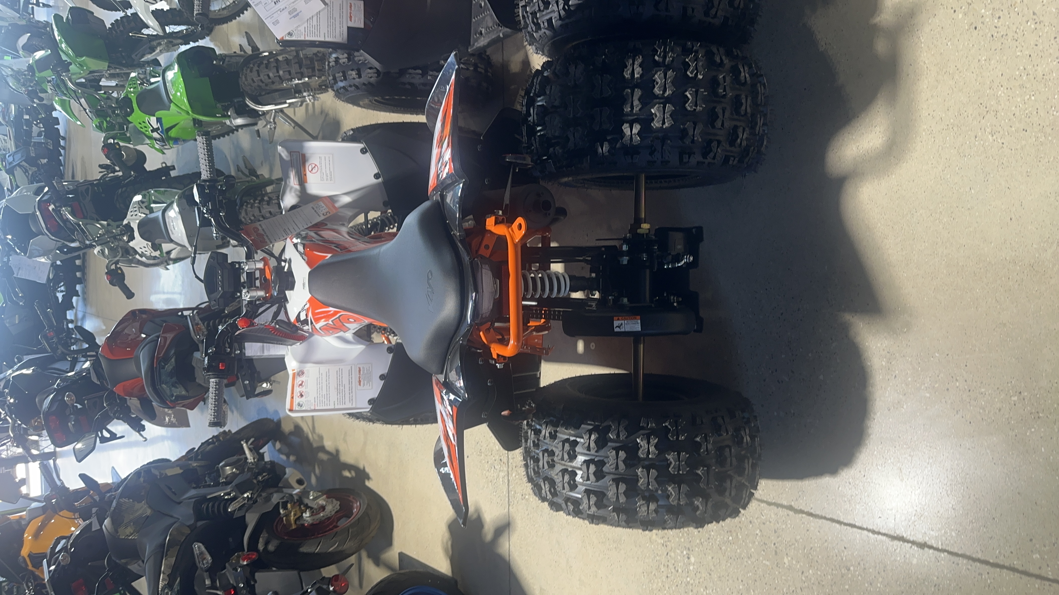 2026 Kayo Predator 125 EFI White (10yrs+) ATV