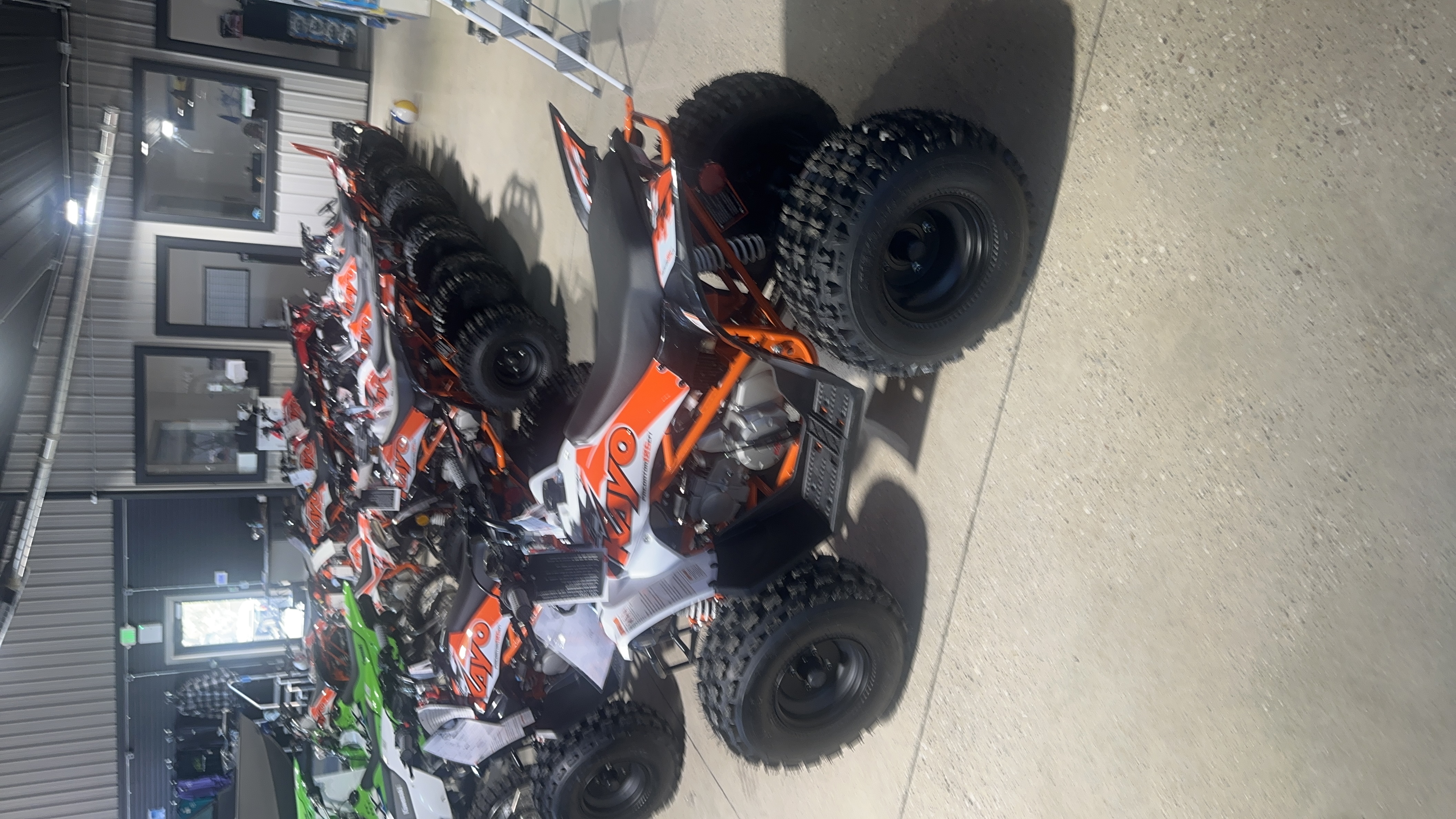 2026 Kayo Predator 125 EFI White (10yrs+) ATV