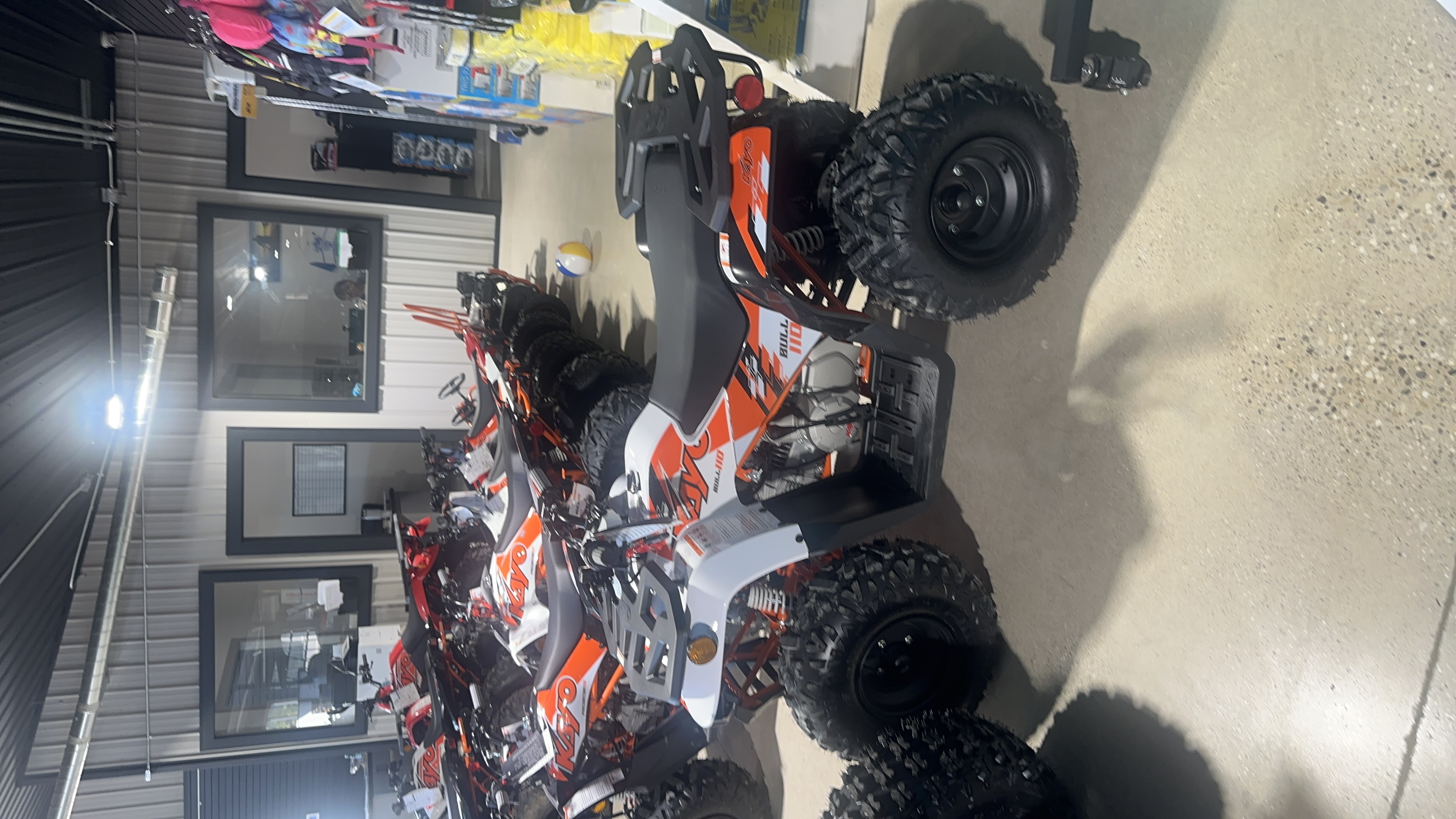 2026 Kayo Bull 110 White (6yrs+) ATV