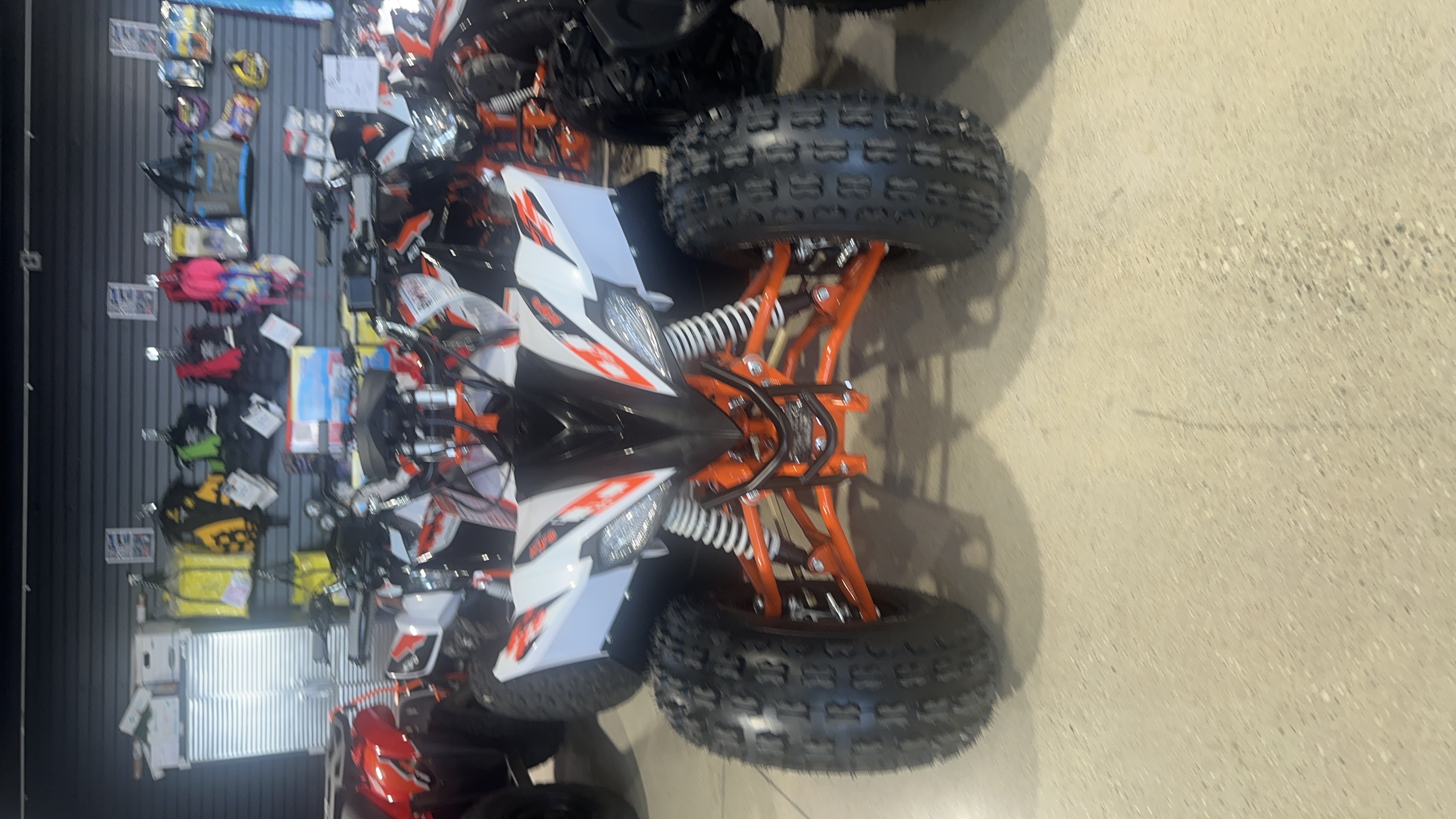 2026 Kayo Predator 125 EFI White (10yrs+) ATV