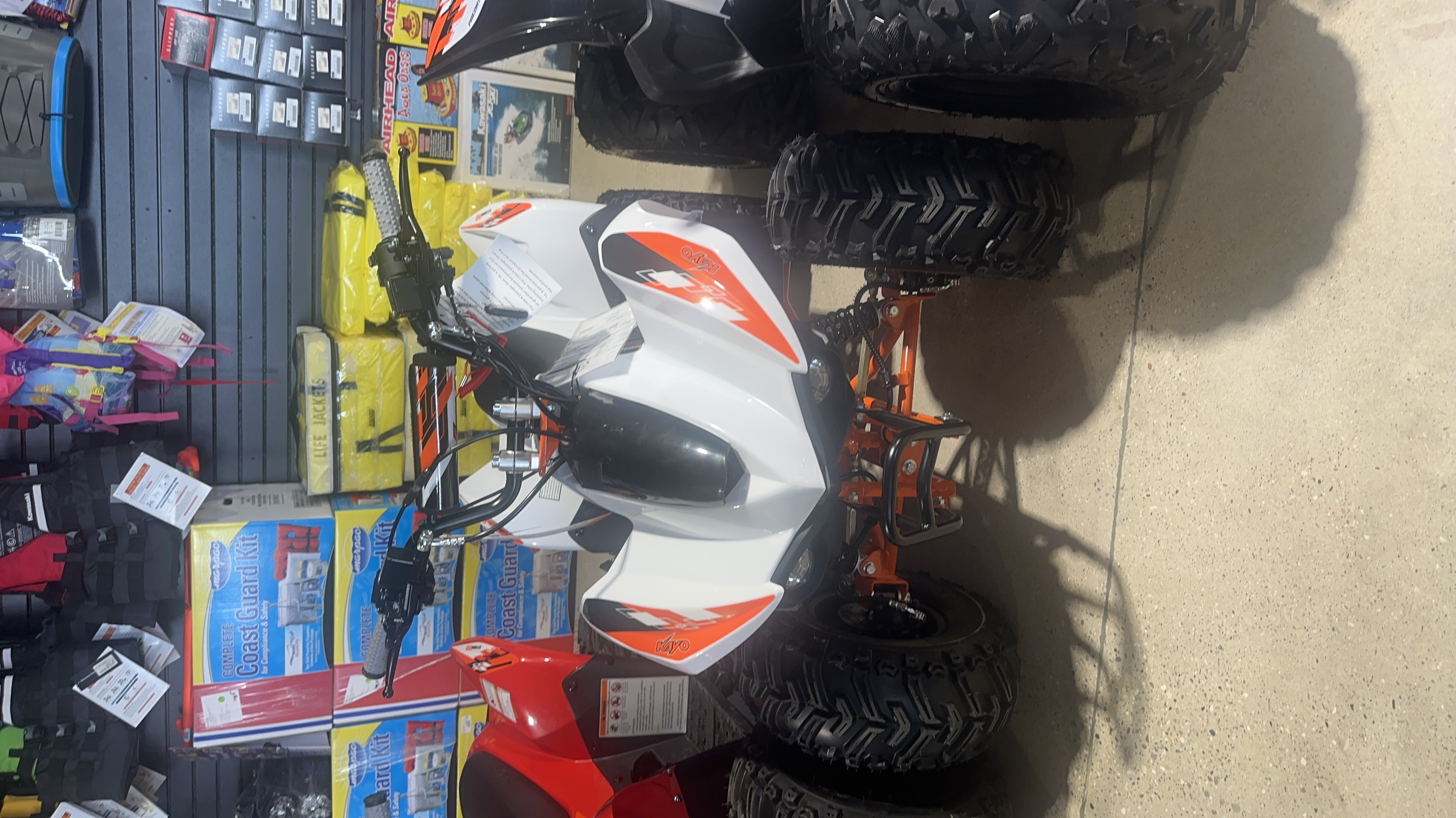 2026 Kayo Storm 70 White (6yrs+) ATV
