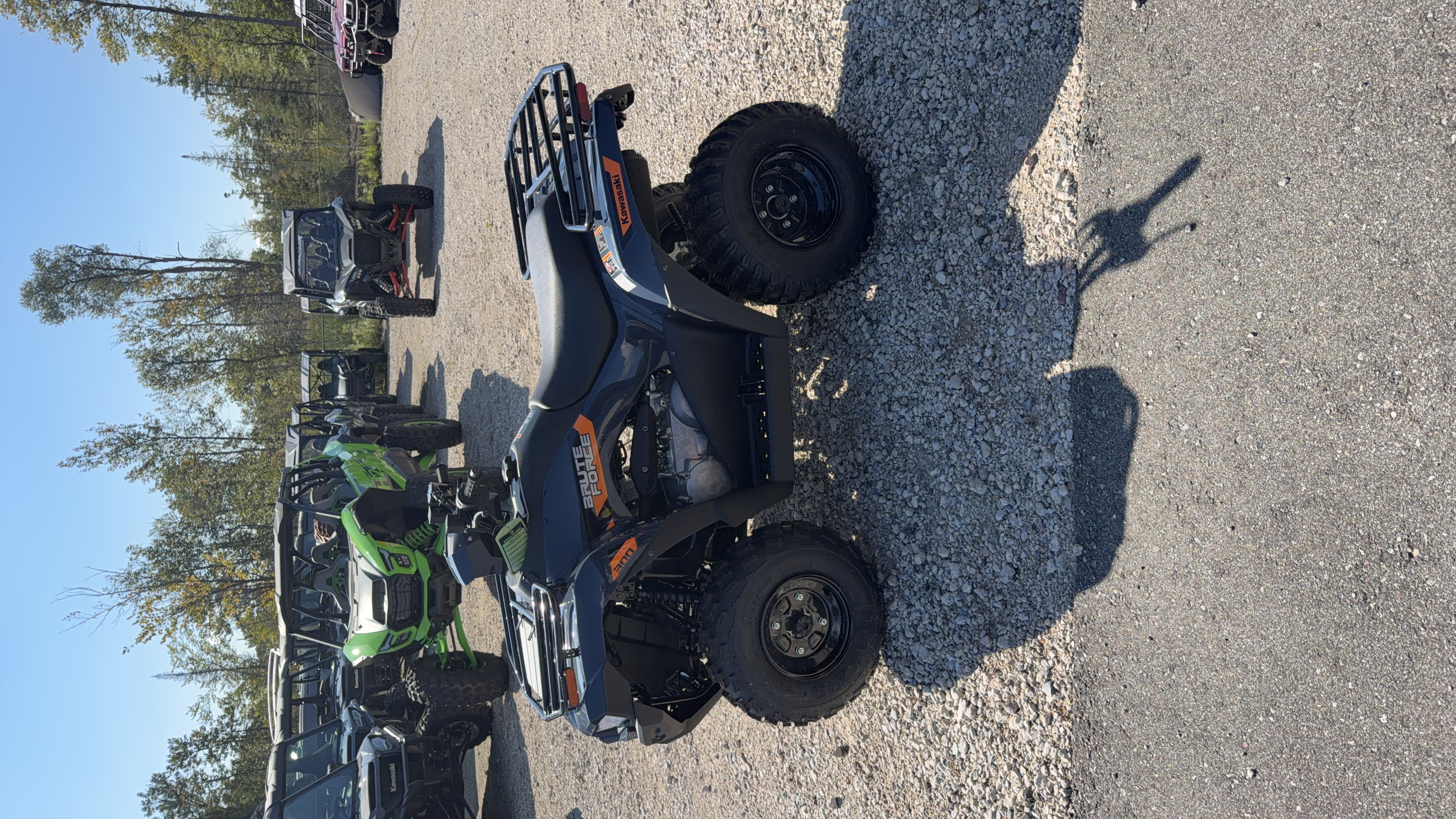 2026 Kawasaki Brute Force 300 Grayish Blue ATV