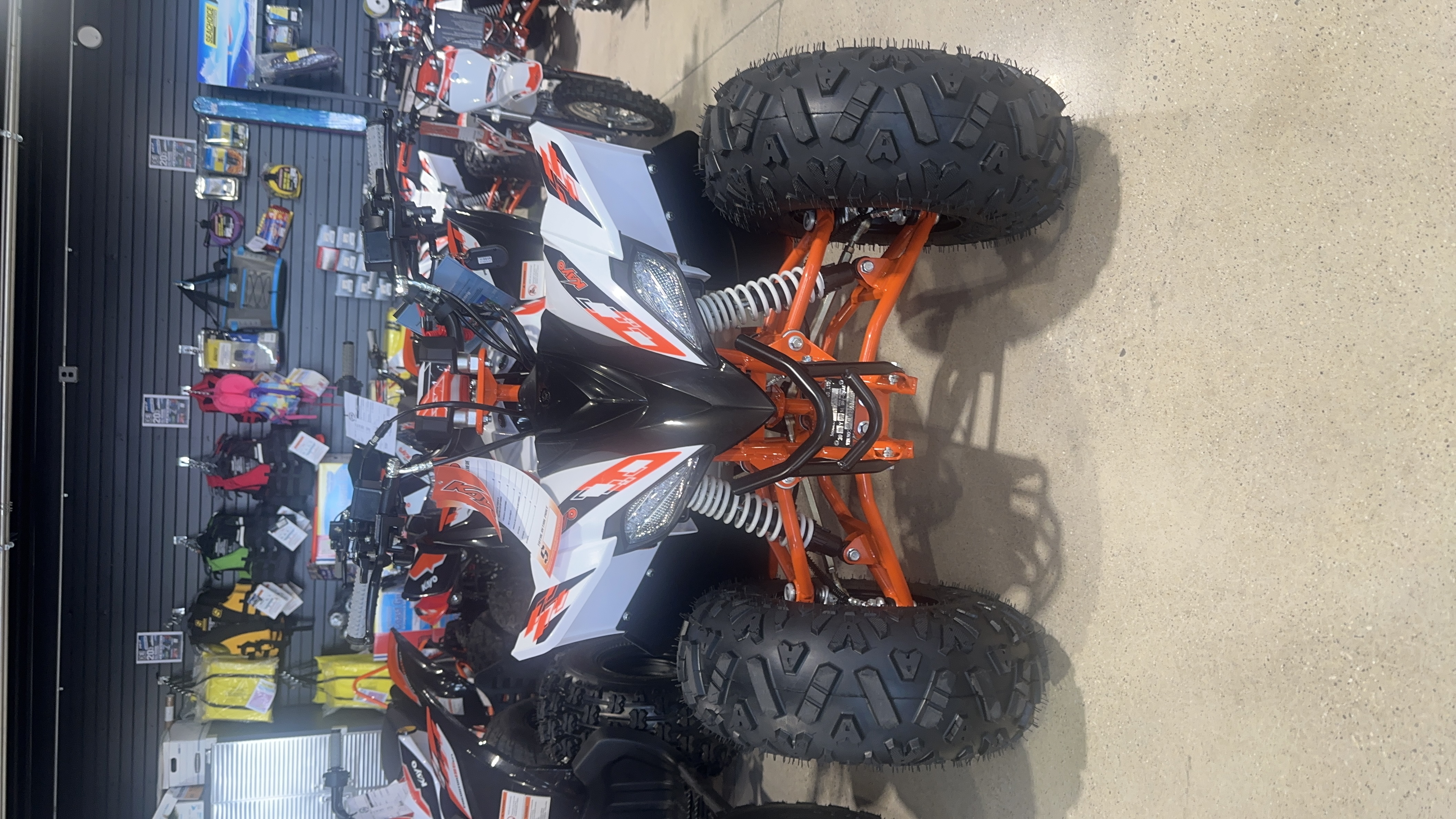 2026 Kayo Predator 110 White (6+ years) ATV