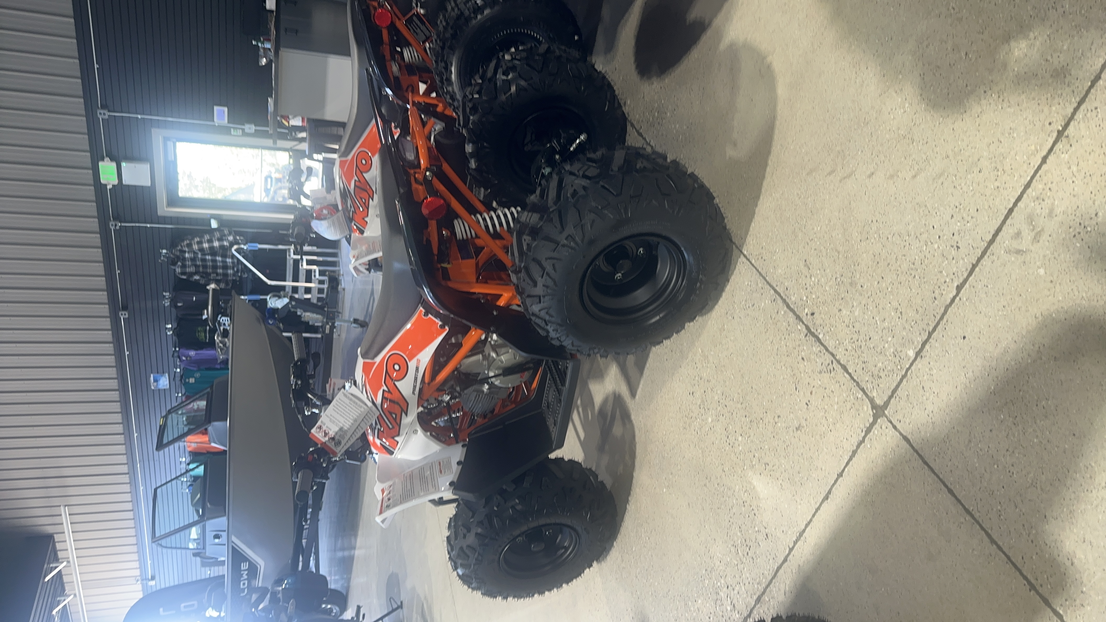 2026 Kayo Predator 110 White (6+ years) ATV