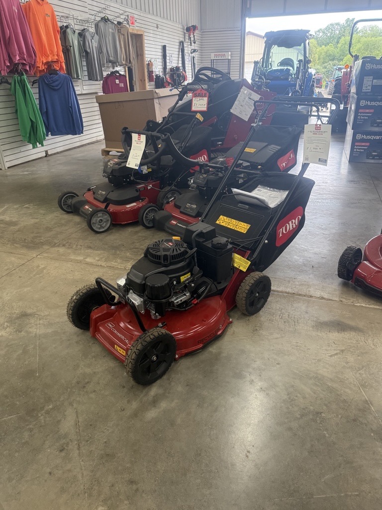 2026 TORO 21IN COMM HD RECYCLER FJ180V Kawasaki, 3-Speed, 2- Bail, BBC MOWER - PUSH MOWER