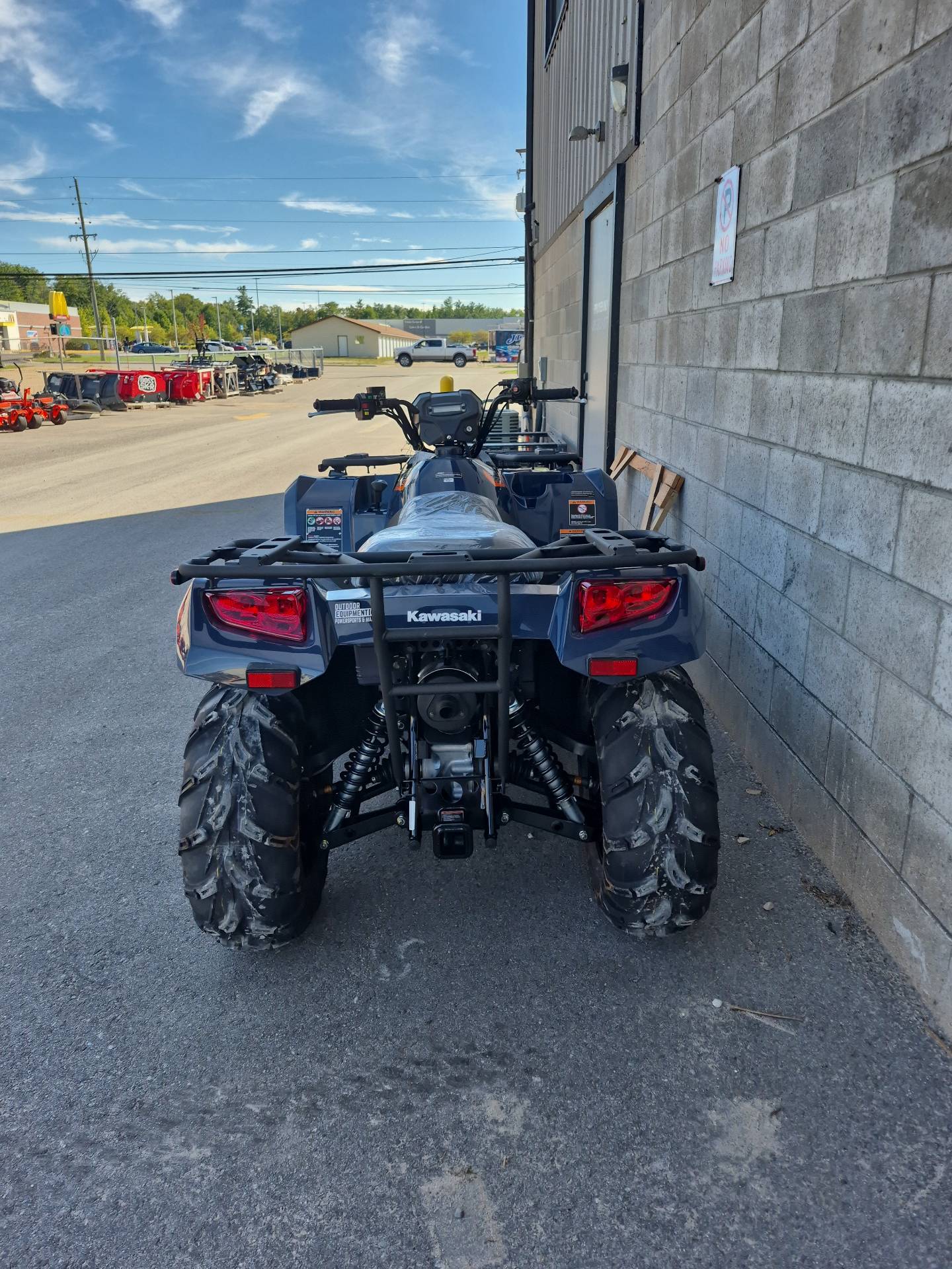 2026 Kawasaki Brute Force 450 4X4 Grayish Blue ATV