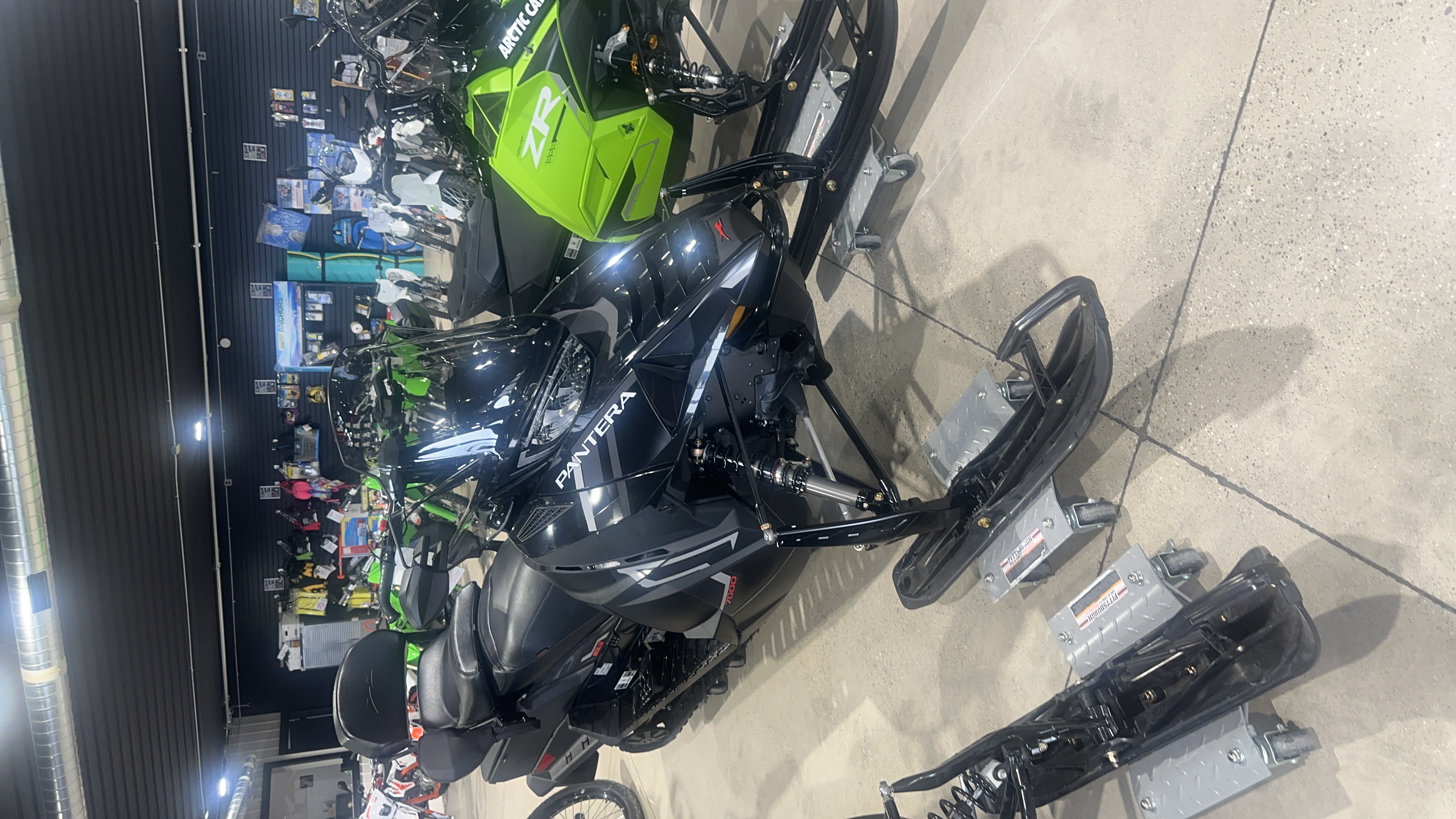 2027 Arctic Cat Pantera 7000 (S2027PTULXUSB) Black SNOWMOBILE
