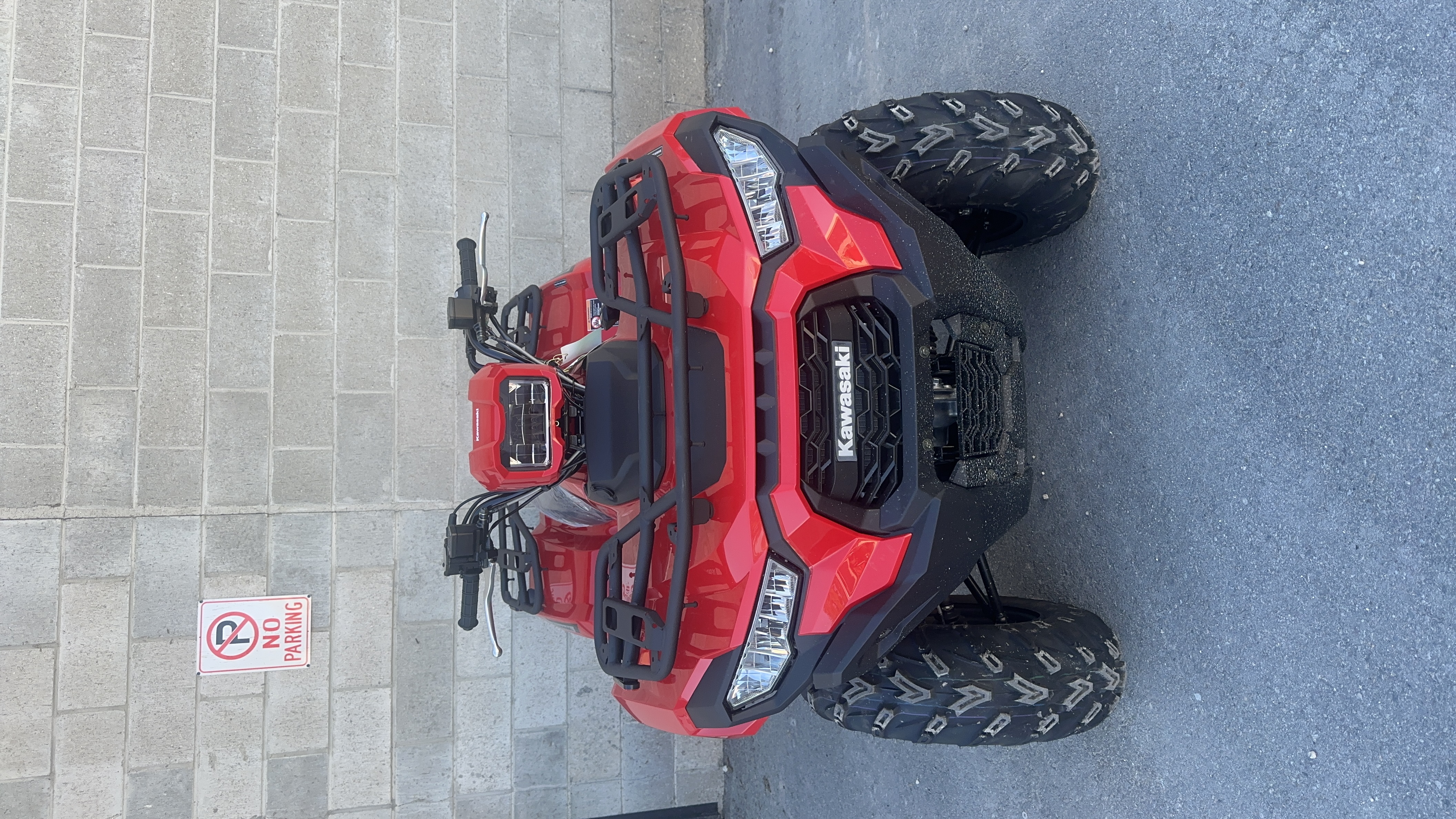 2026 Kawasaki Brute Force 450 4x4 Firecracker Red ATV