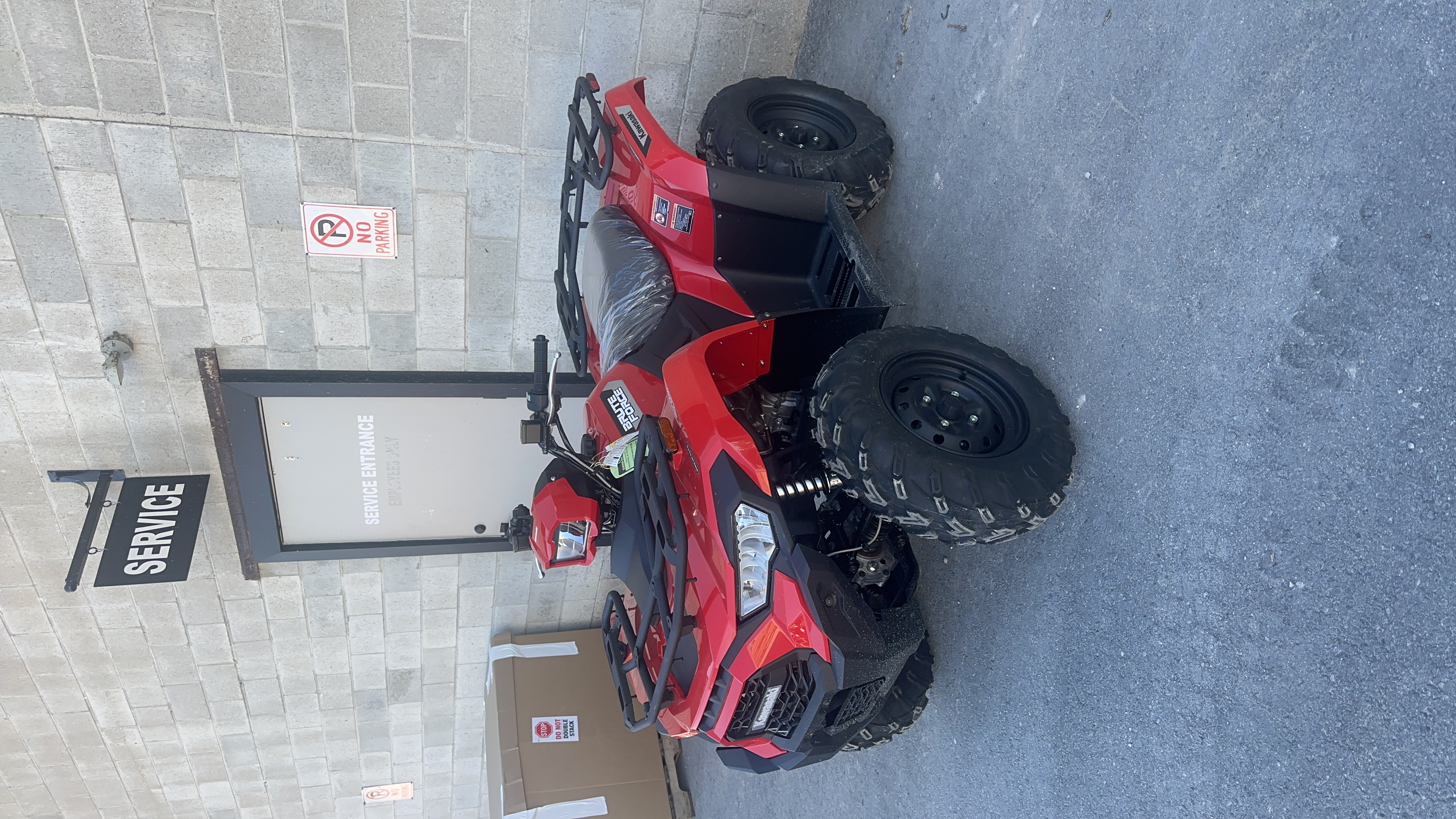 2026 Kawasaki Brute Force 450 4x4 Firecracker Red ATV