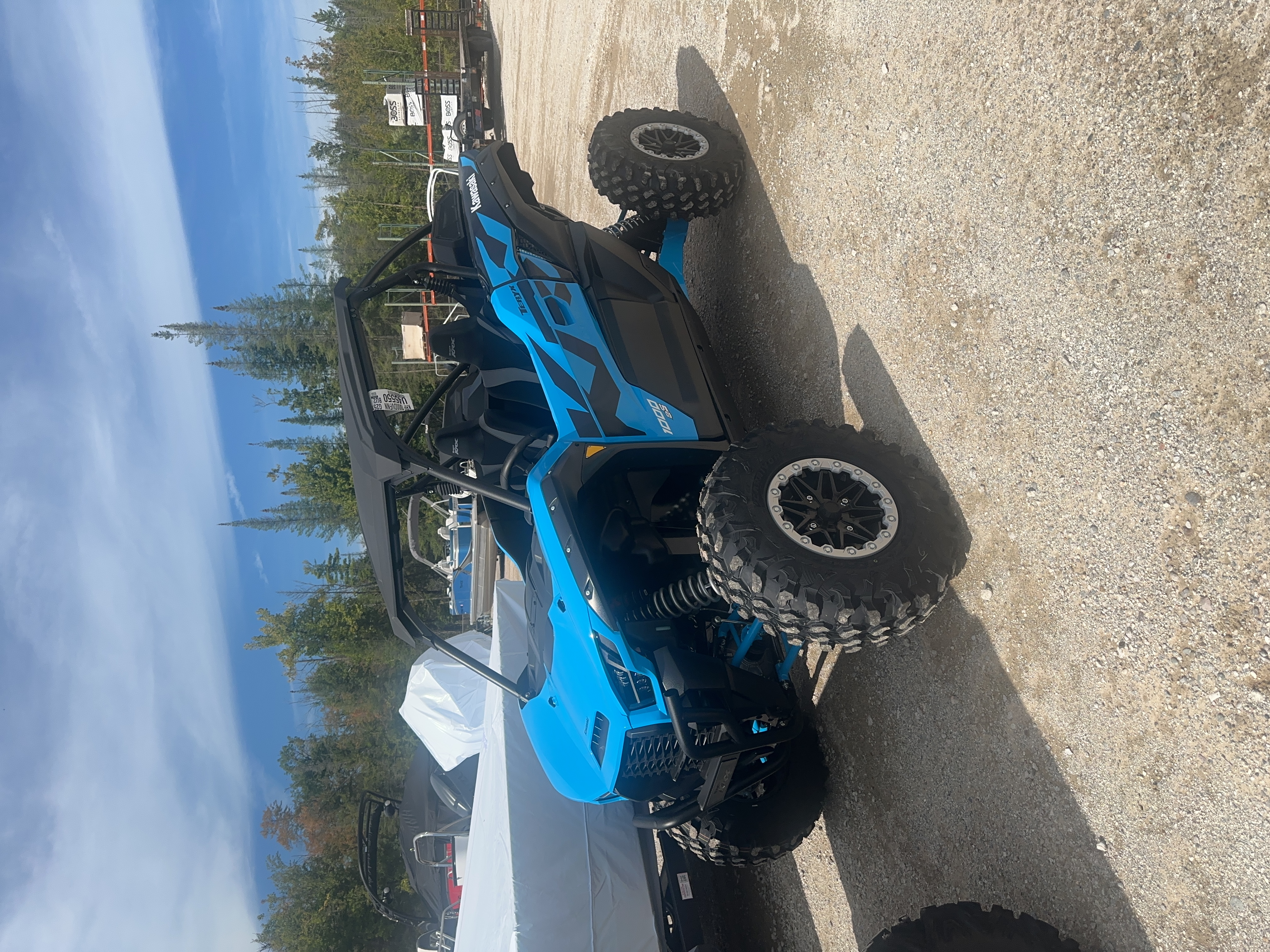 2027 Kawasaki Teryx KRX 1000 eS Sky Blue/Ebony UTV