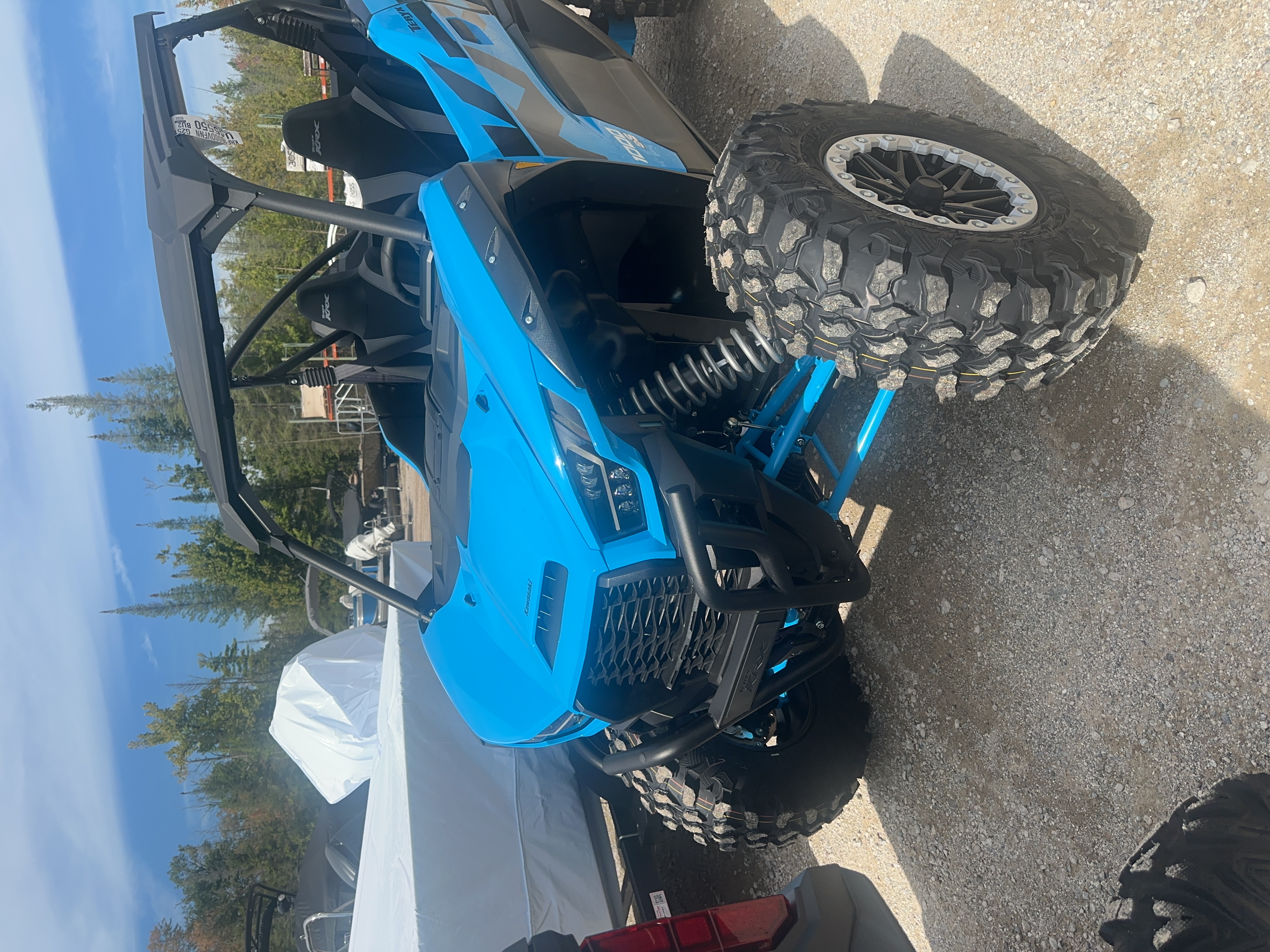 2027 Kawasaki Teryx KRX 1000 eS Sky Blue/Ebony UTV