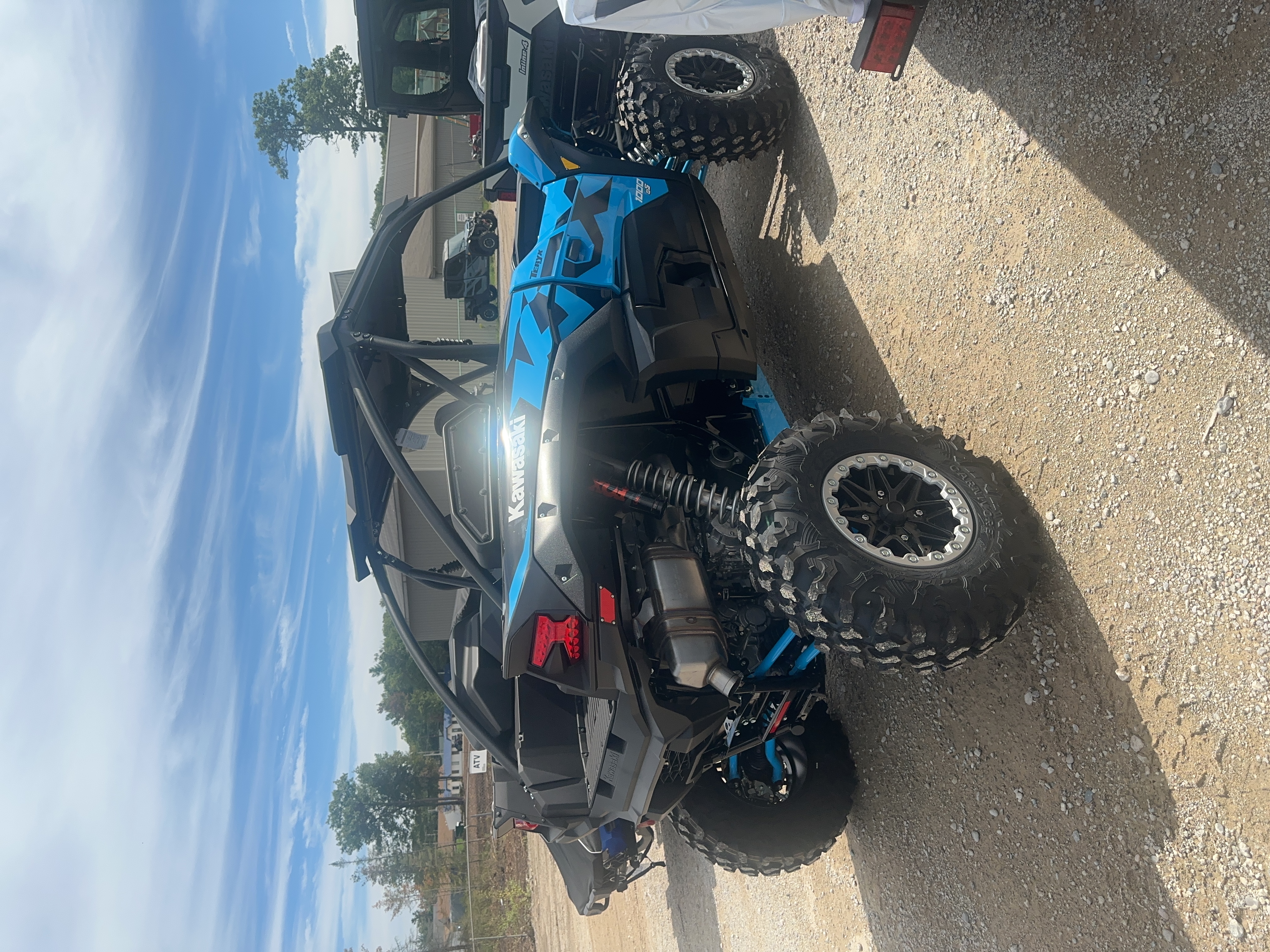 2027 Kawasaki Teryx KRX 1000 eS Sky Blue/Ebony UTV