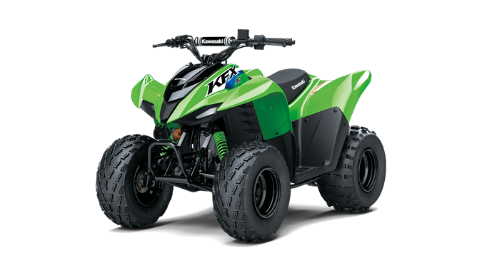 2027 Kawasaki KFX 90 Lime Green ATV