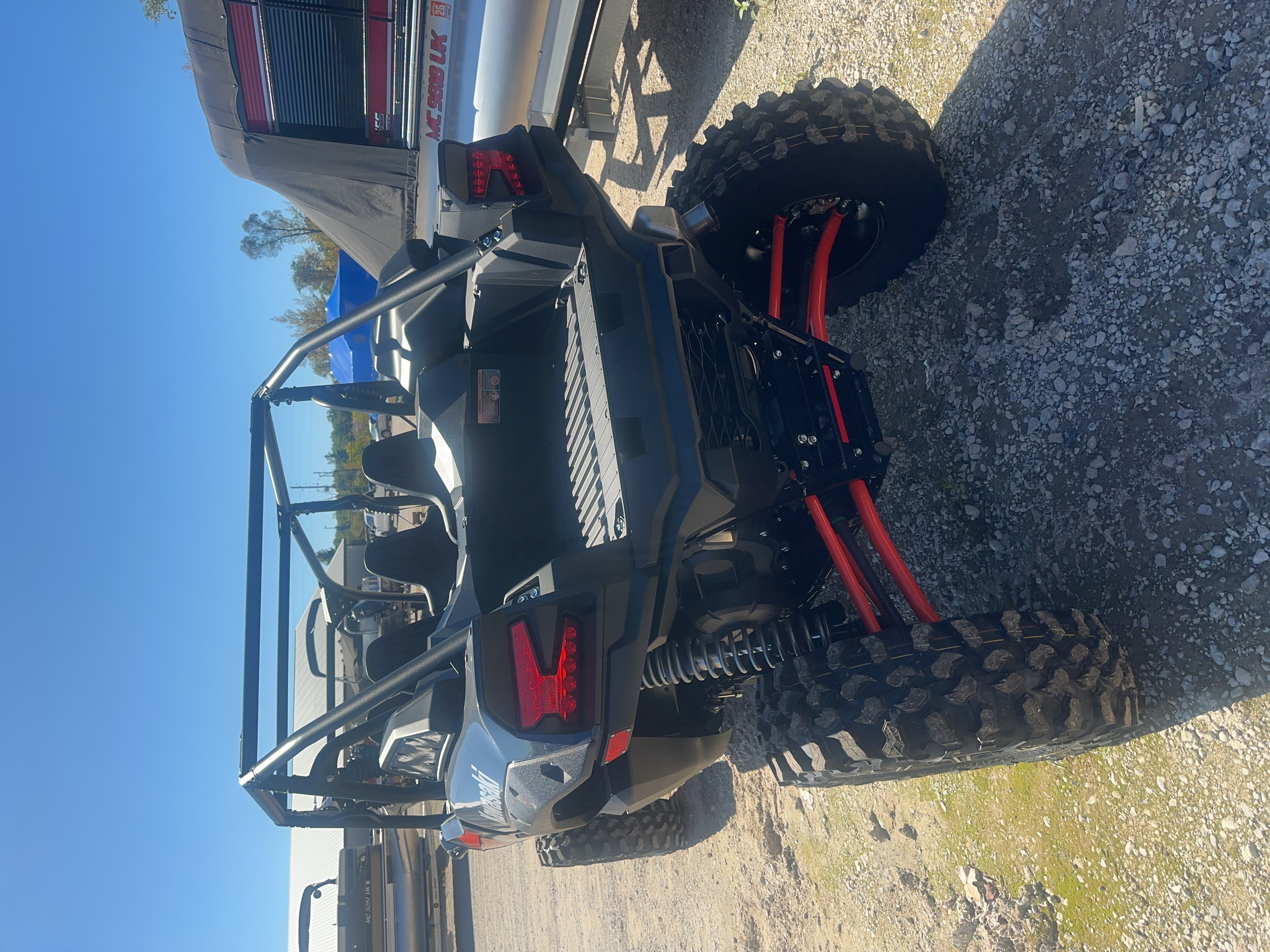 2027 Kawasaki Teryx KRX4 1000 TR Grayish Blue/Super Black UTV