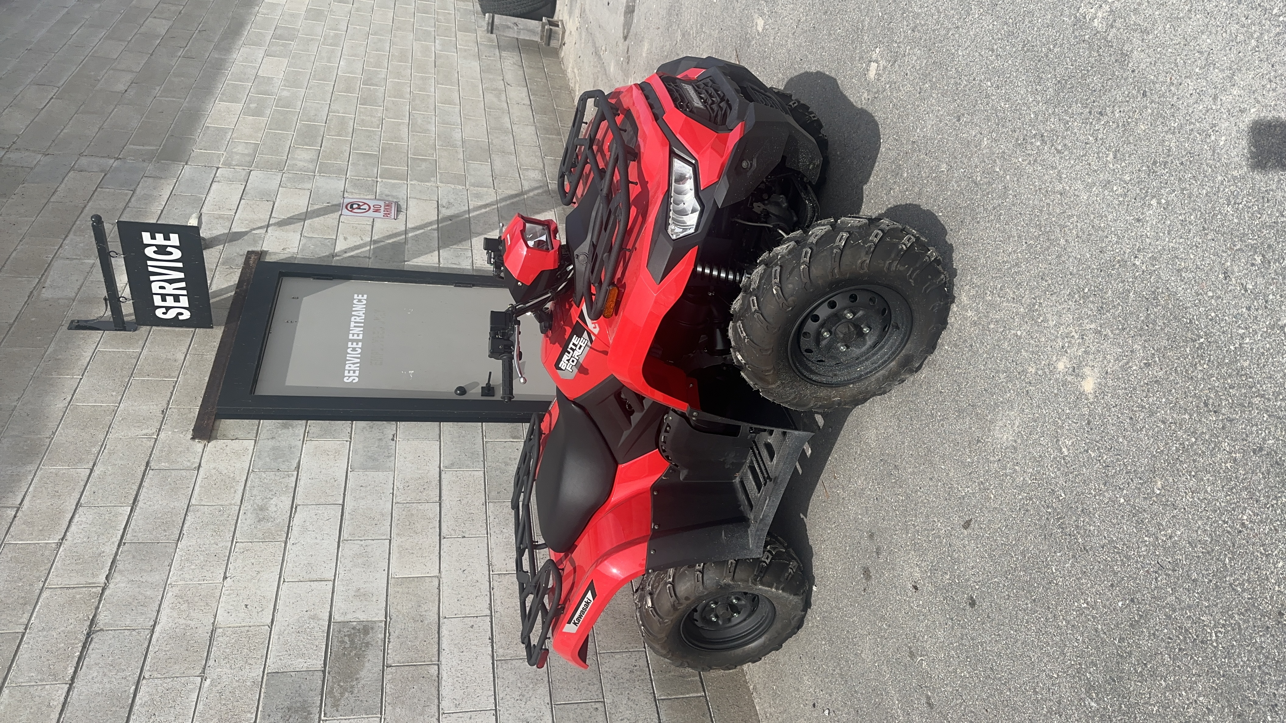 2026 Kawasaki Brute Force 450 4x4 Firecracker Red ATV