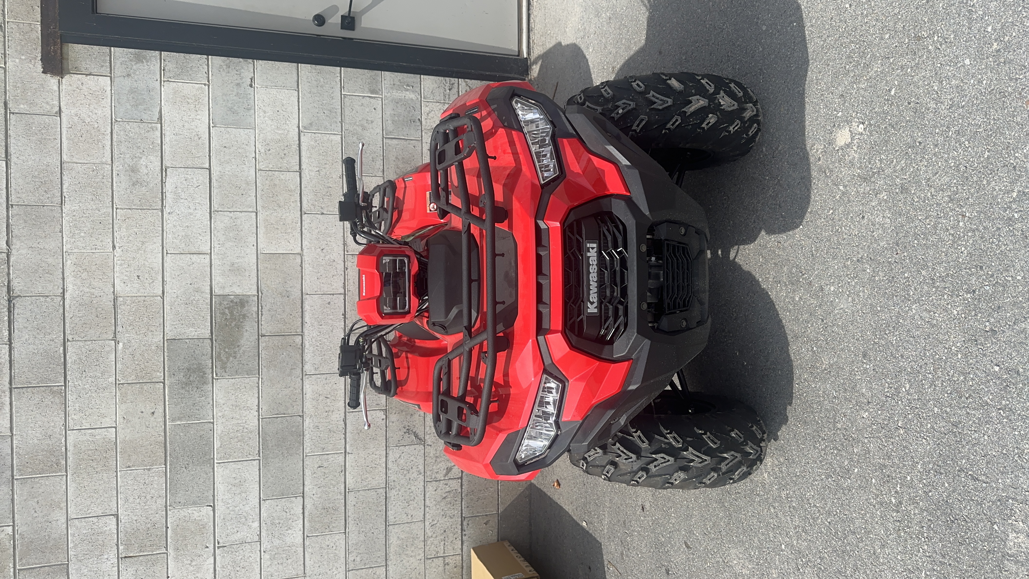 2026 Kawasaki Brute Force 450 4x4 Firecracker Red ATV
