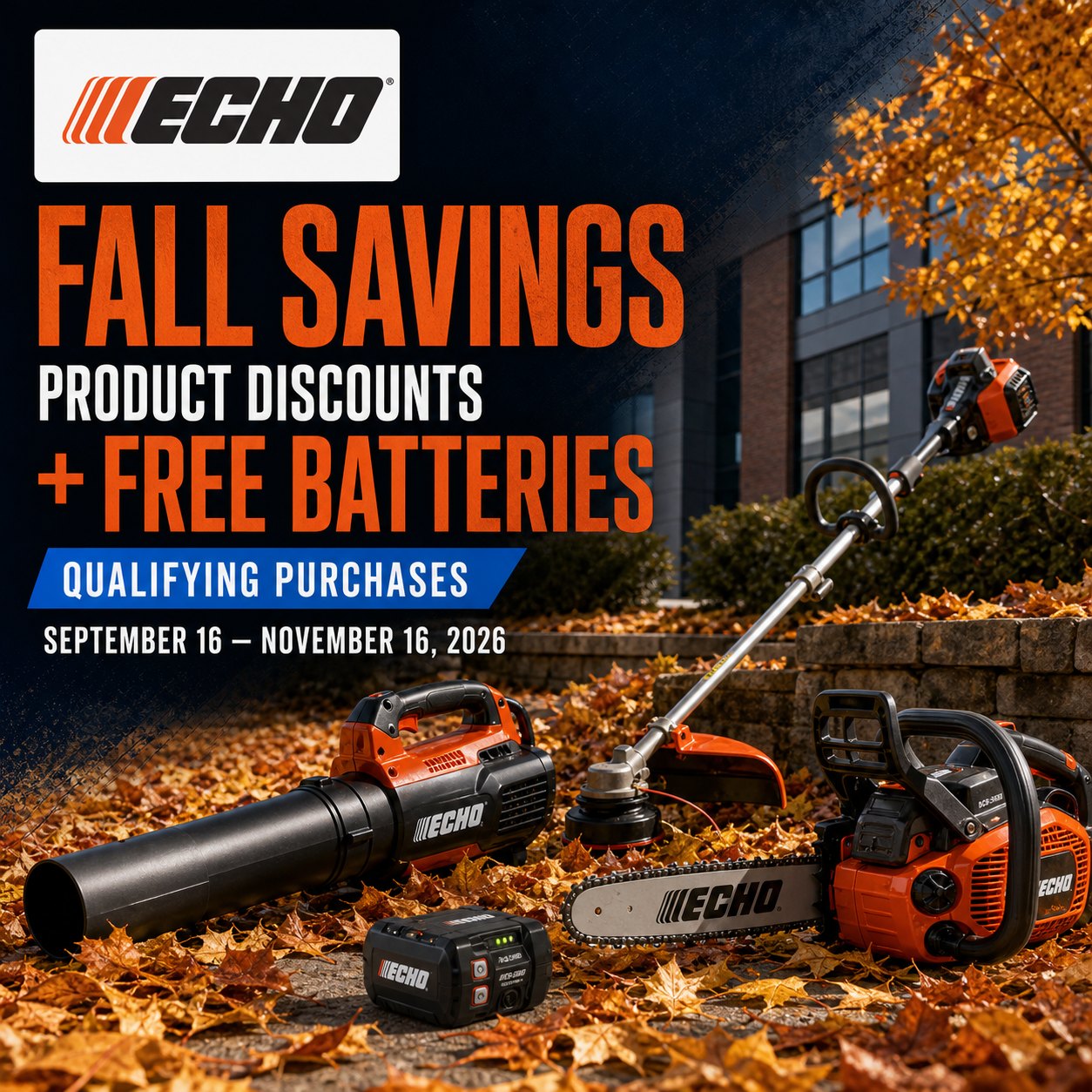 ECHO Fall Sales Event