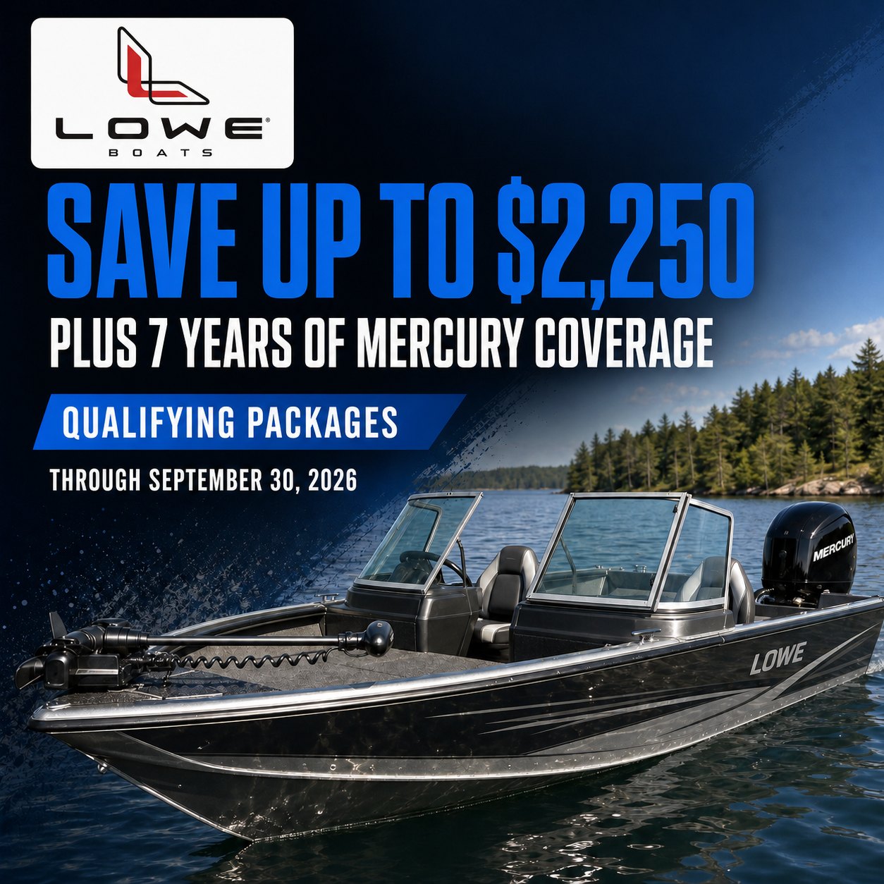Lowe Boats Fall Savings Event
